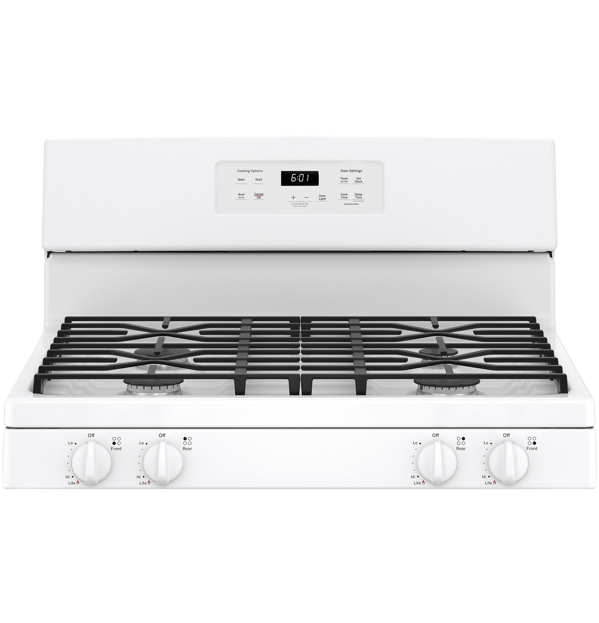 Model: JGBS61DPWW | GE GE® 30" Free-Standing Gas Range