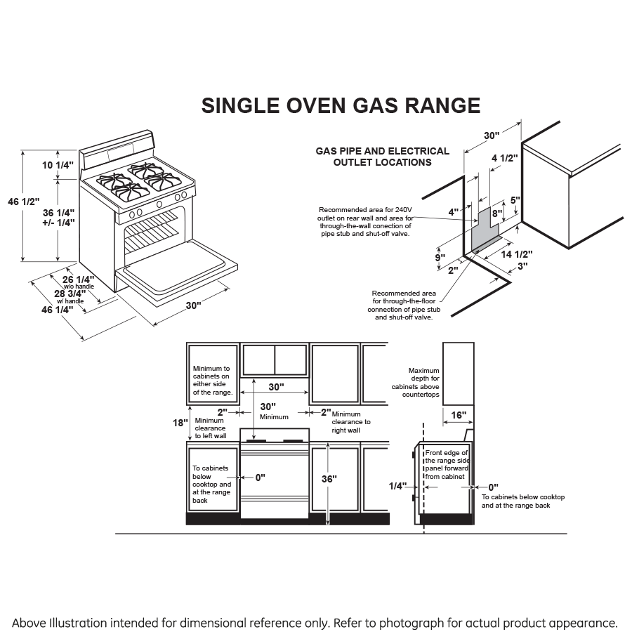 Model: JGBS61DPWW | GE GE® 30" Free-Standing Gas Range