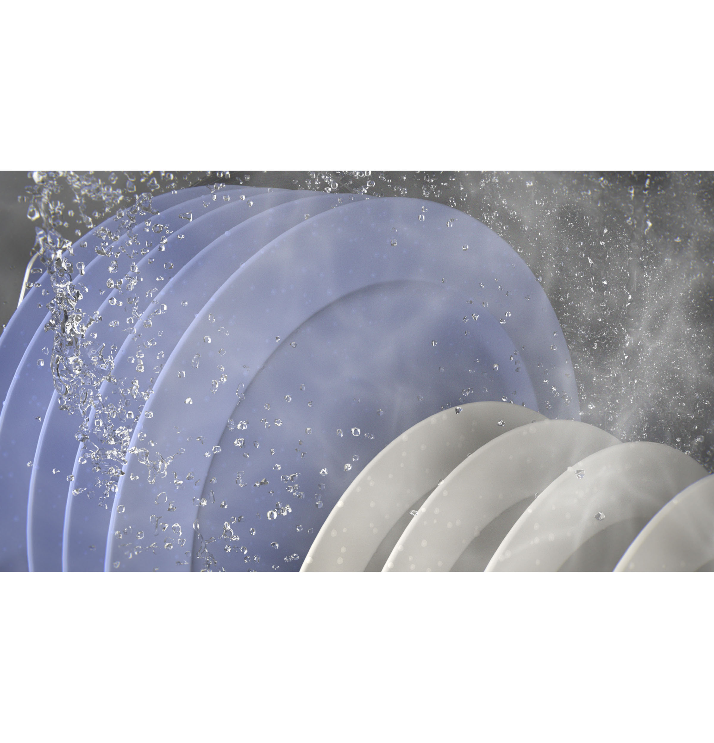 Model: GDF550PMRES | GE GE® ENERGY STAR® Front Control with Plastic Interior Dishwasher with Sanitize Cycle & Dry Boost