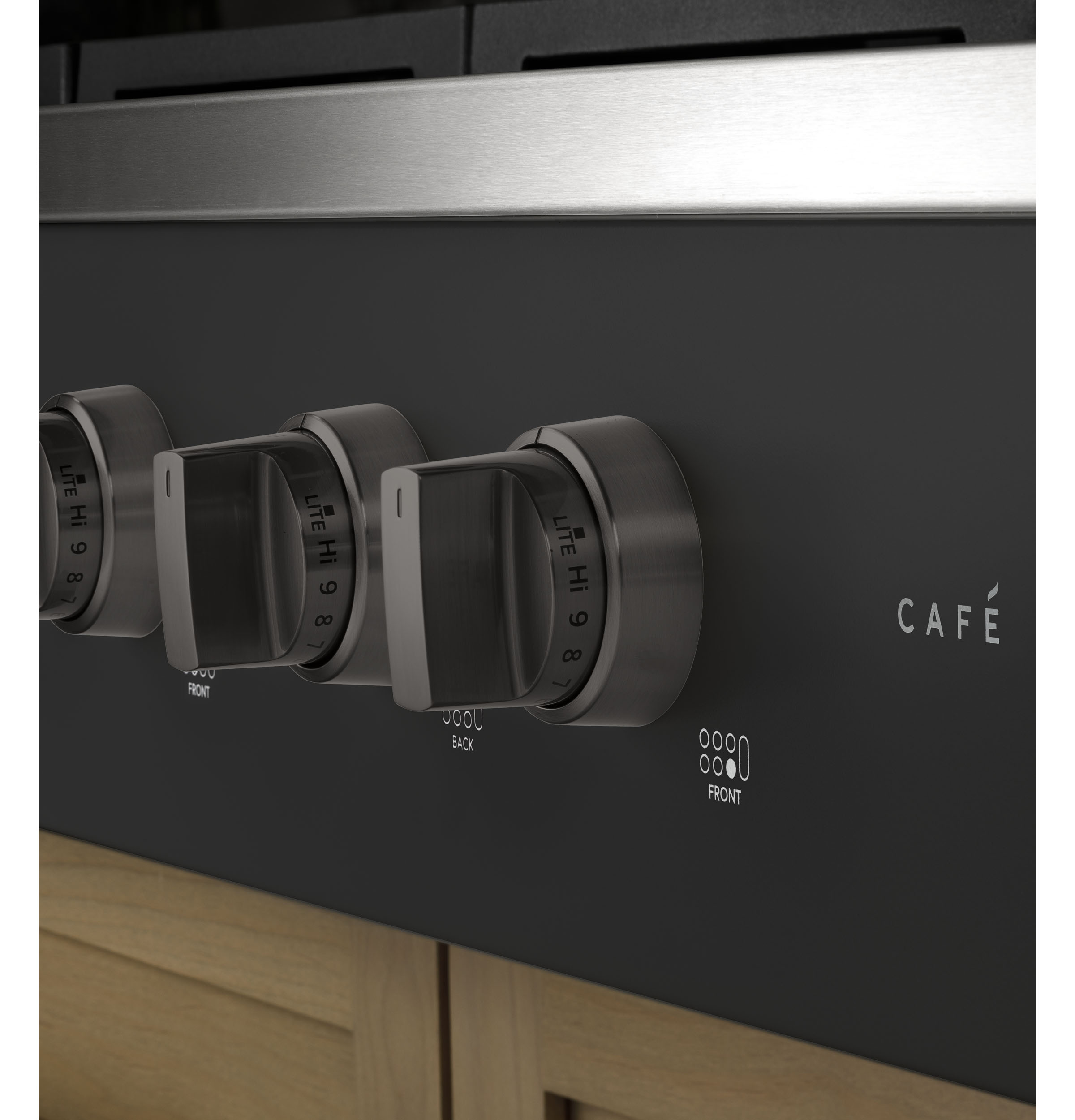 Model: CGU366P3TD1 | Cafe Café™ 36" Commercial-Style Gas Rangetop with 6 Burners (Natural Gas)