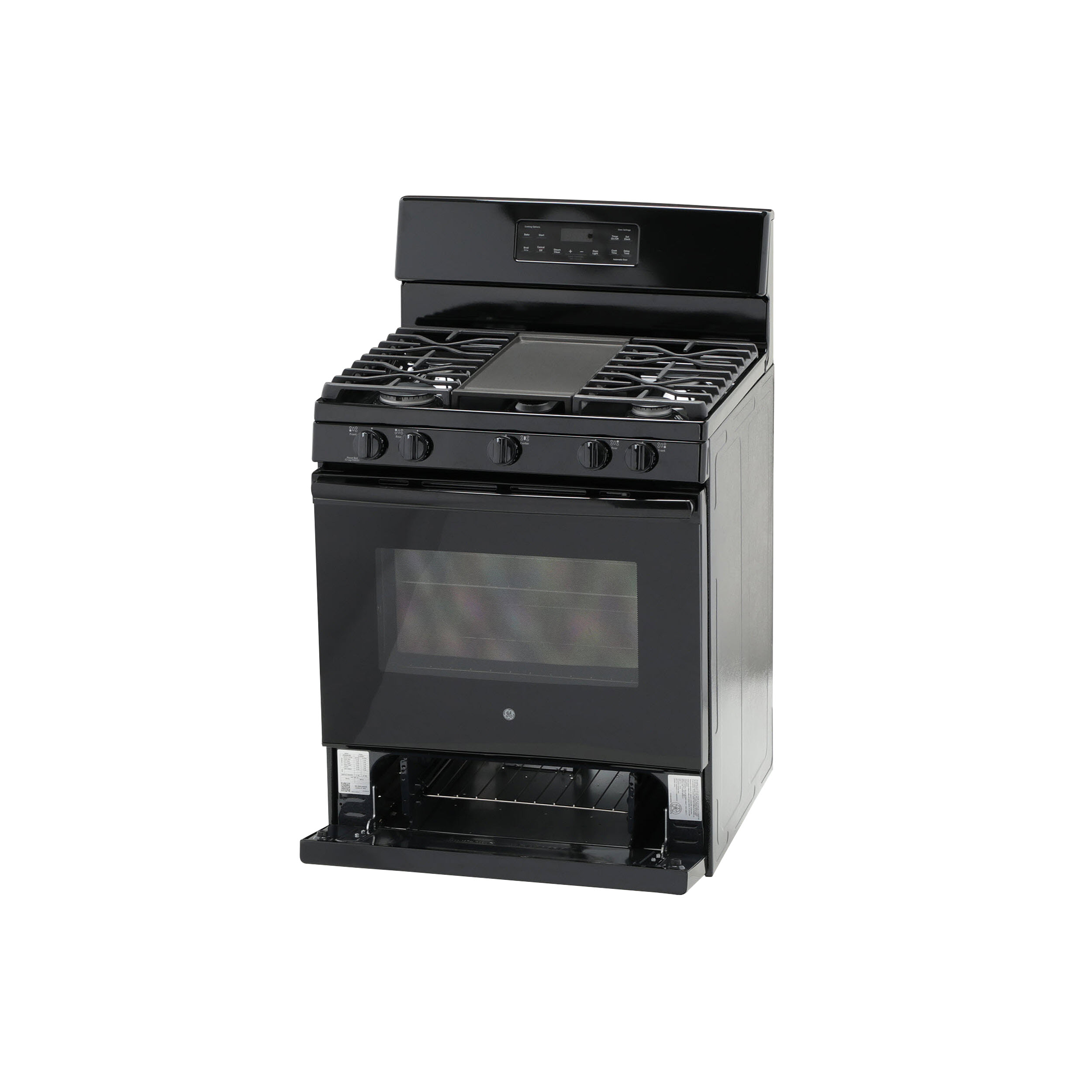 Model: JGBS66DEKBB | GE GE® 30" Free-Standing Gas Range