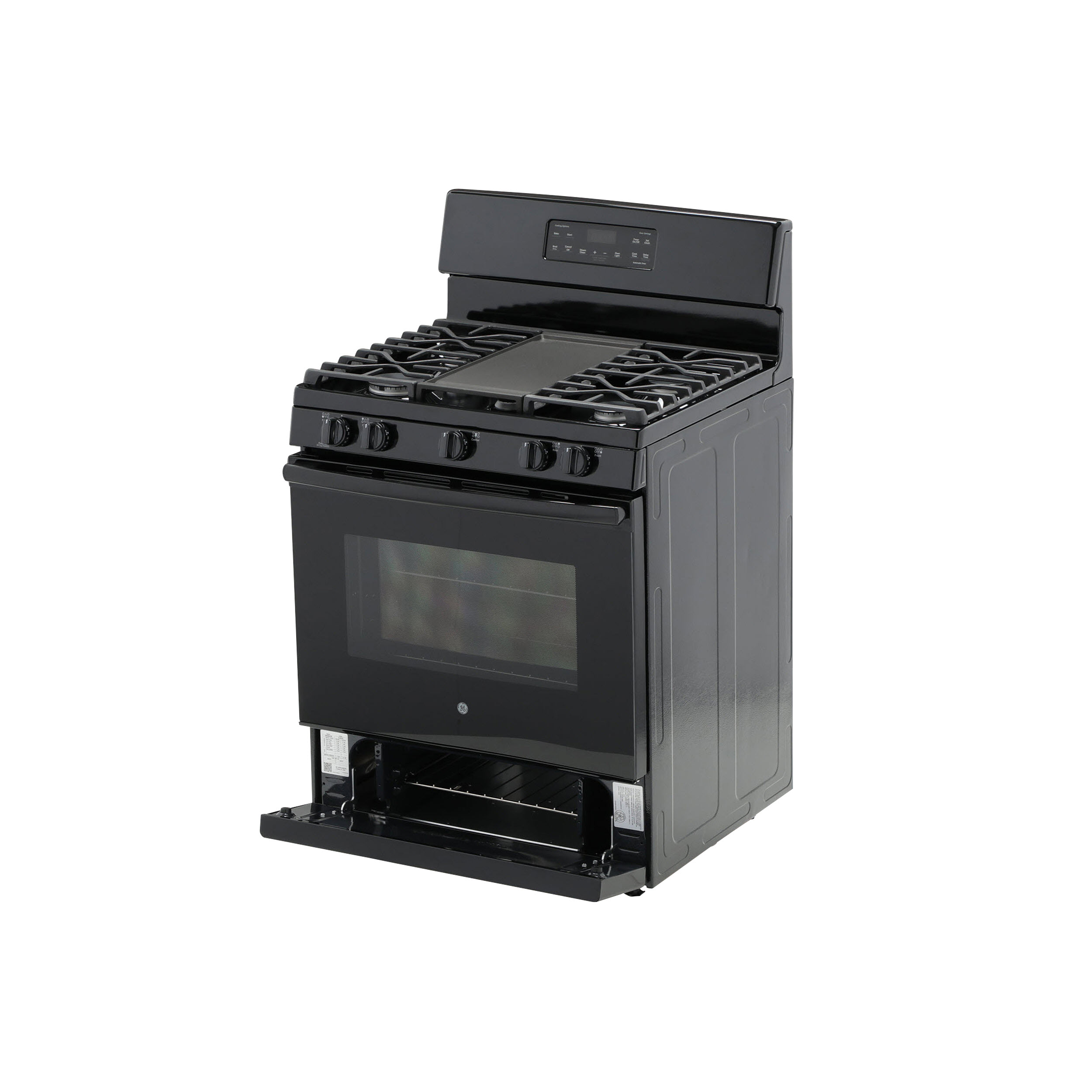 Model: JGBS66DEKBB | GE GE® 30" Free-Standing Gas Range