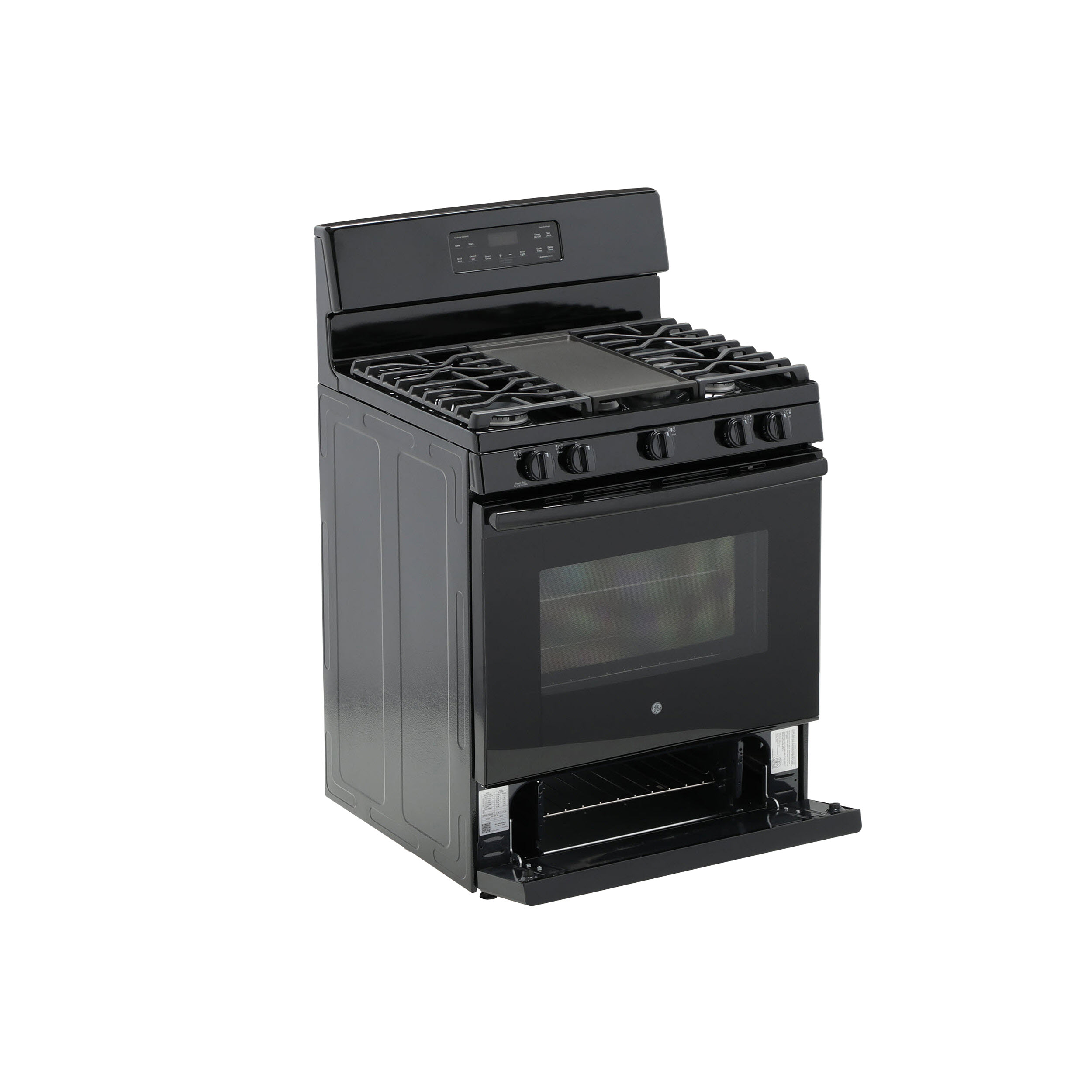 Model: JGBS66DEKBB | GE GE® 30" Free-Standing Gas Range