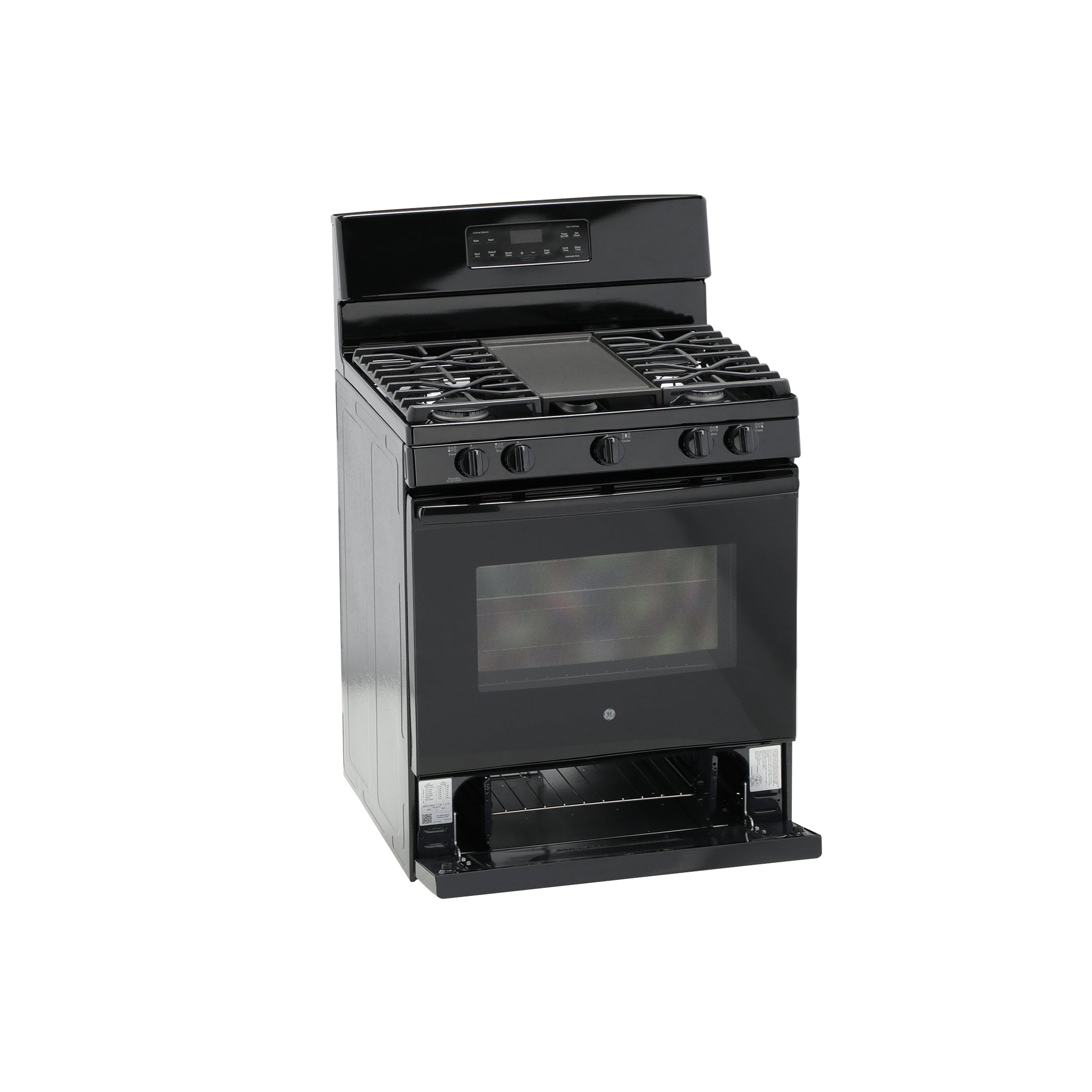 Model: JGBS66DEKBB | GE GE® 30" Free-Standing Gas Range