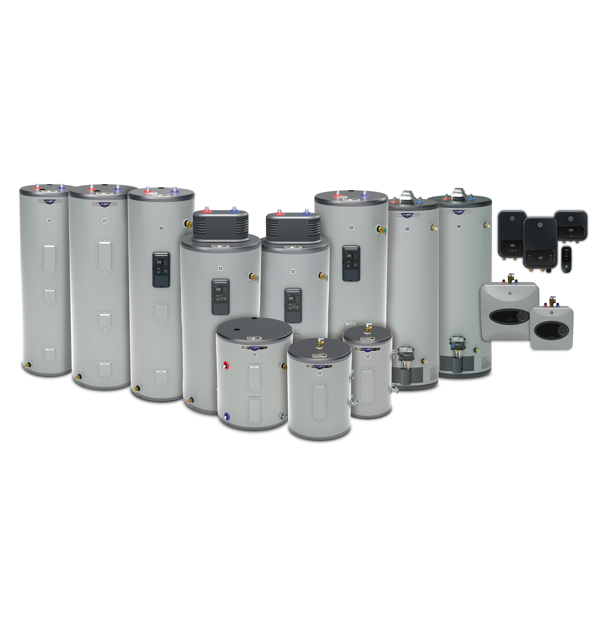 Model: GP40T10BXR | GE GE RealMAX Premium 40-Gallon Tall Liquid Propane Atmospheric Water Heater