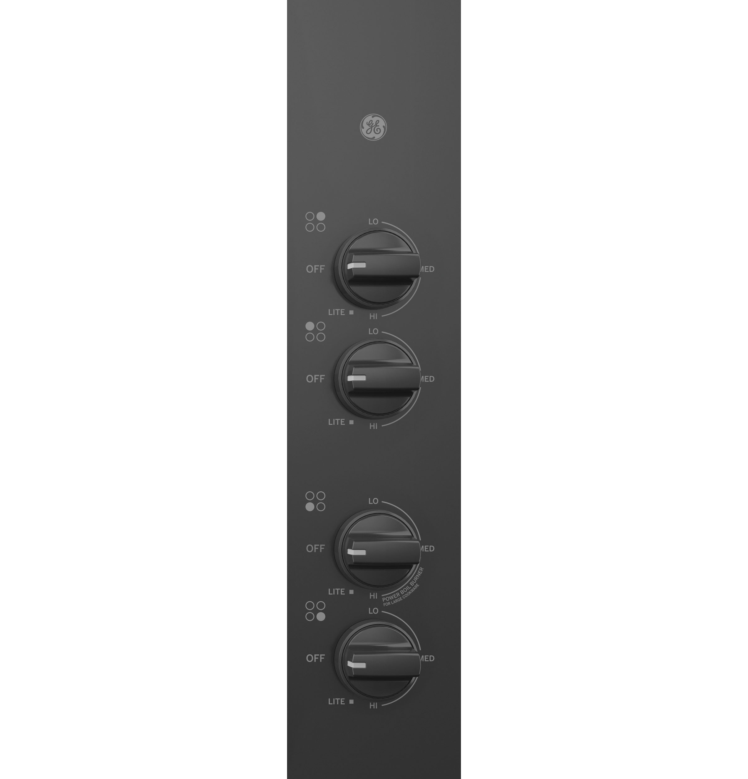 Model: JGP3030DLBB | GE GE® 30" Built-In Gas Cooktop with Dishwasher-Safe Grates