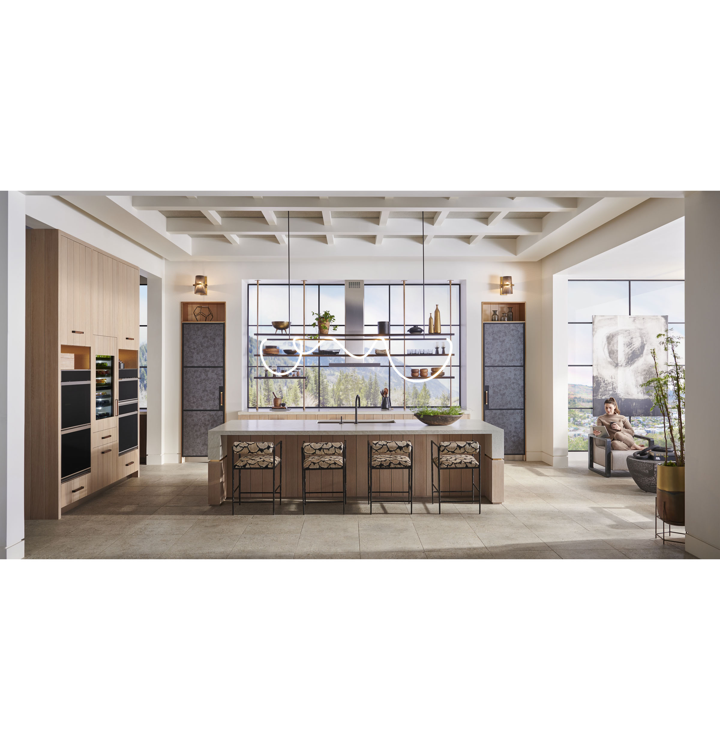 Model: ZTDX1DSSNSS | Monogram Monogram 30" Minimalist Double Wall Oven