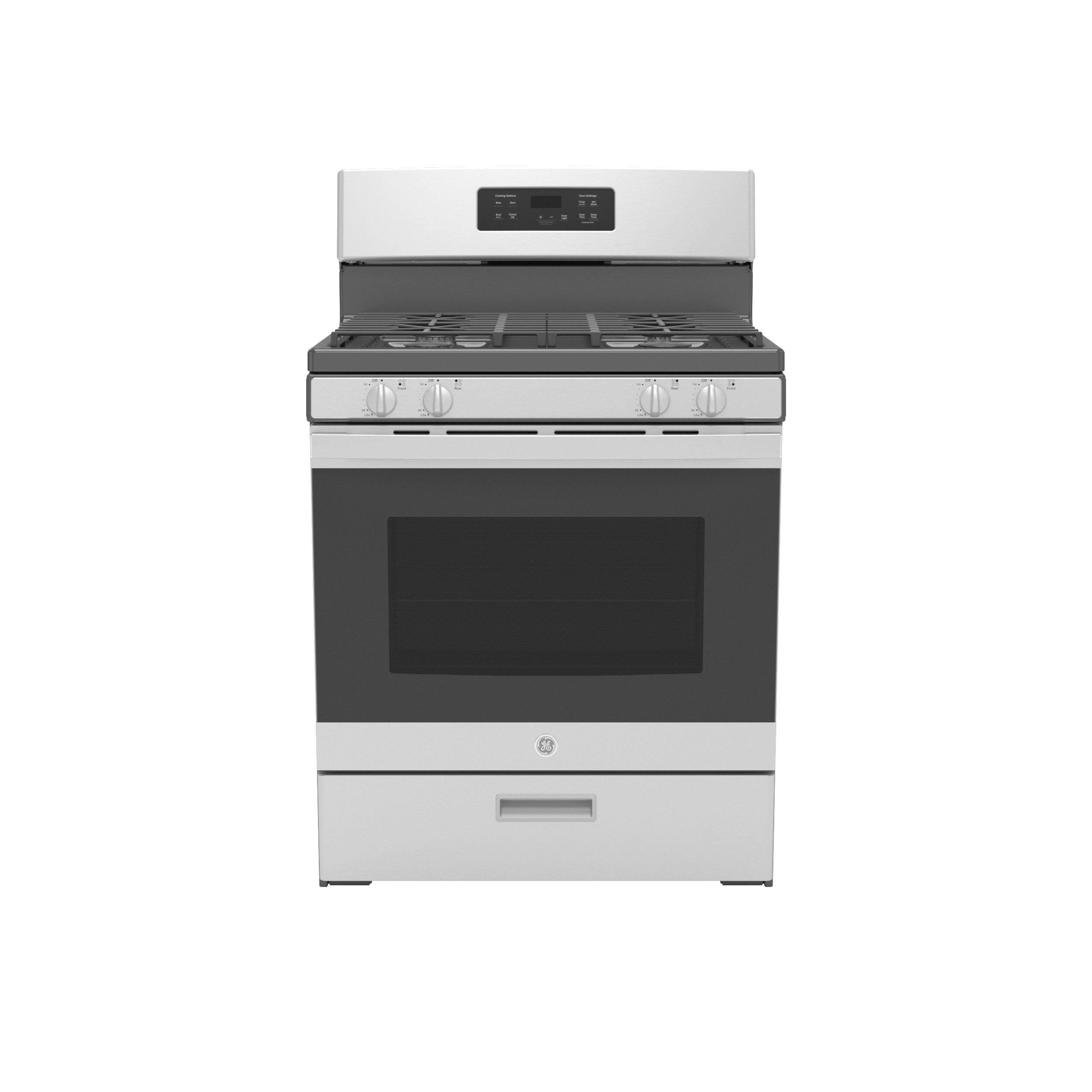 Model: JGBS61RPSS | GE GE 30" Free-Standing Gas Range