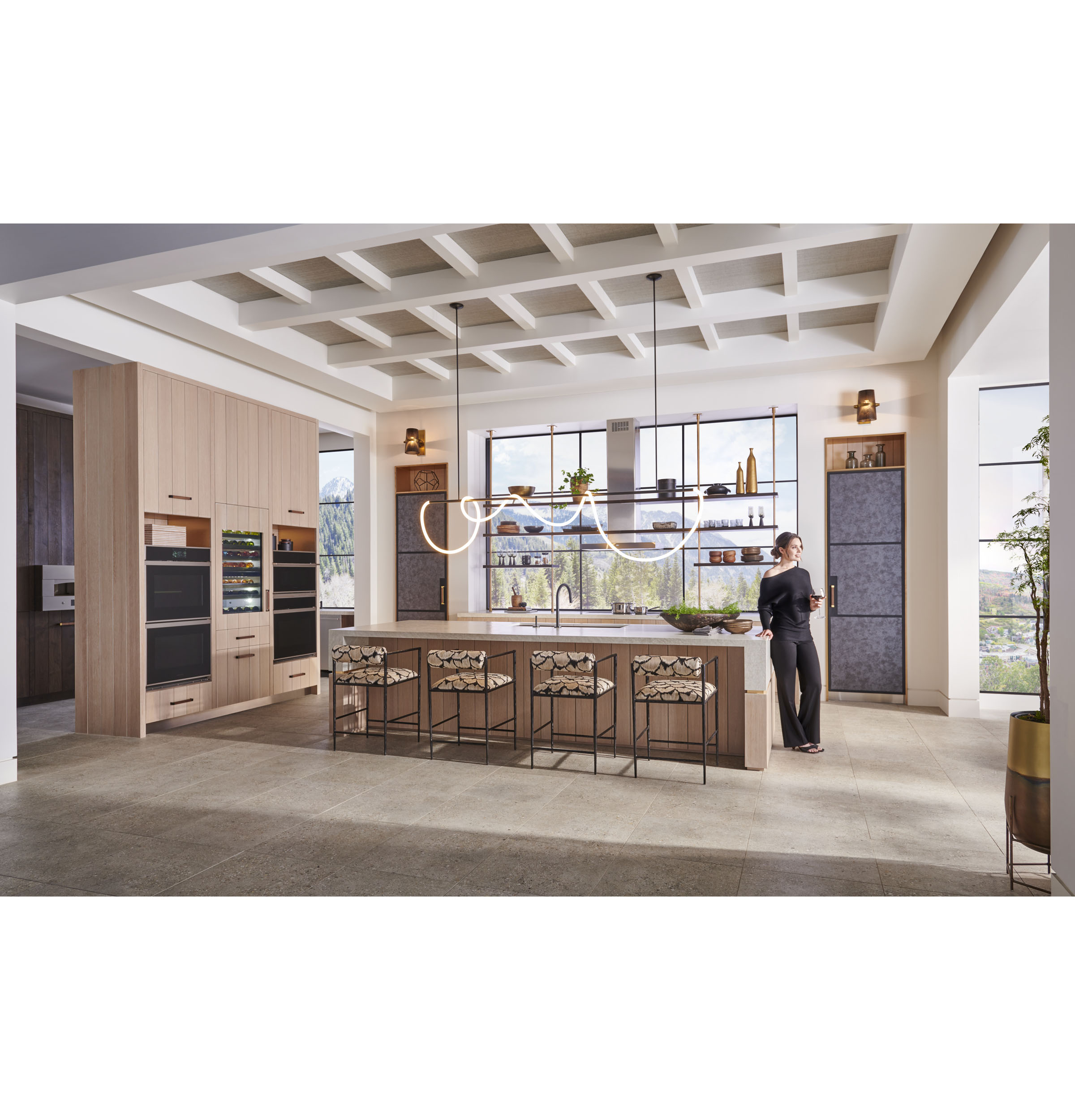 Model: ZTDX1DSSNSS | Monogram Monogram 30" Minimalist Double Wall Oven
