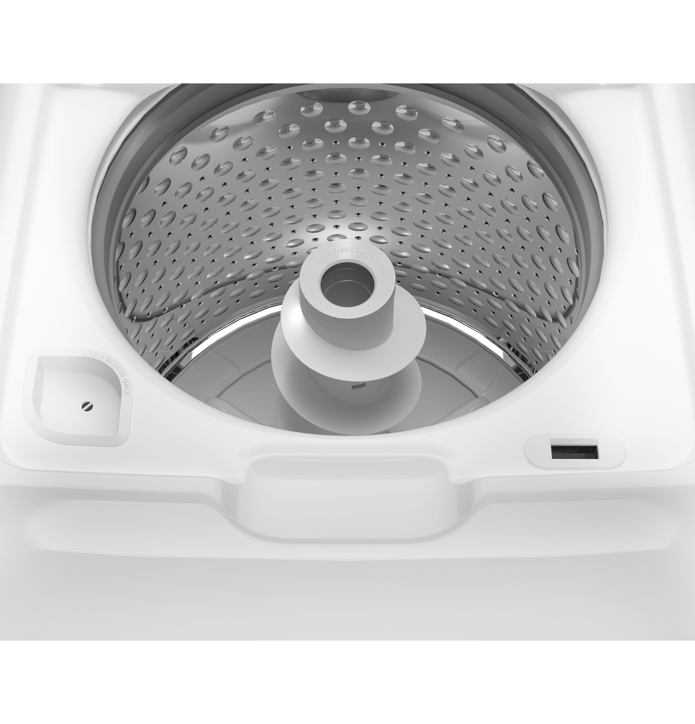 Model: ETW485ASWWB | GE GE® 4.5 cu. ft. Capacity Washer with Spanish Panel and Wash Modes Soak and Power