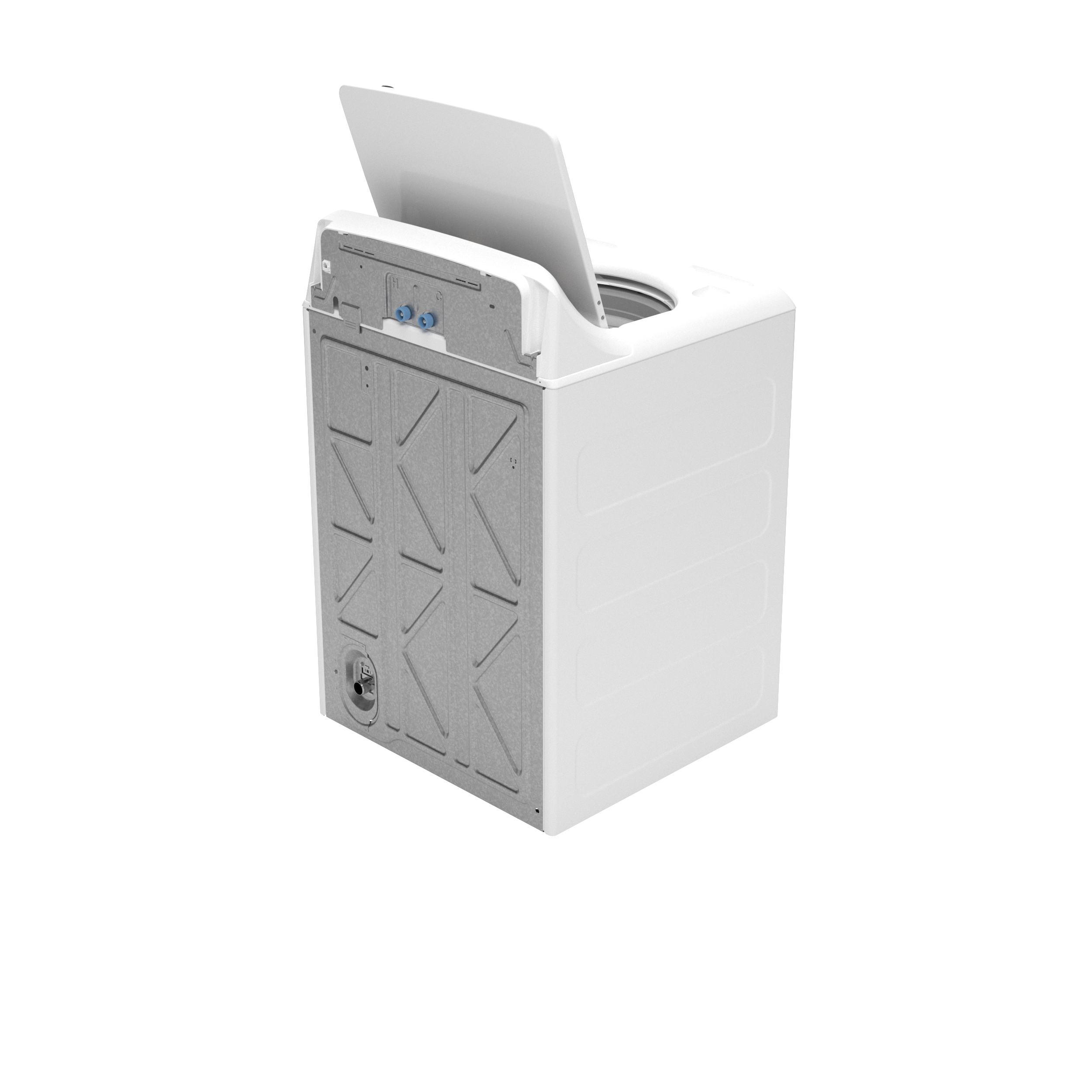 Model: ETW485ASWWB | GE GE® 4.5 cu. ft. Capacity Washer with Spanish Panel and Wash Modes Soak and Power