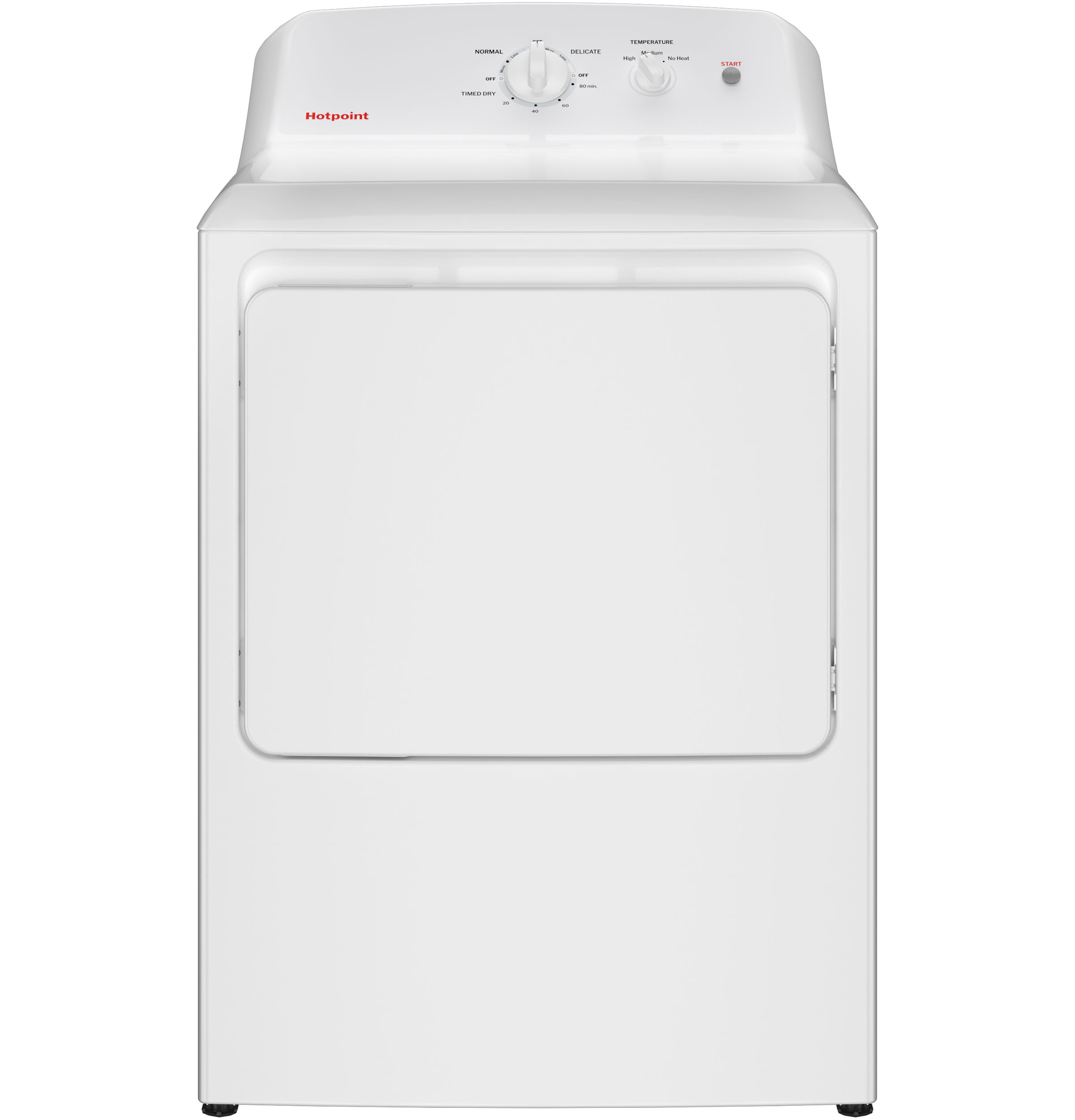 Hotpoint Hotpoint® 6.2 cu. ft. Capacity  Electric Dryer with Up To 120 ft. Venting and Shallow Depth?