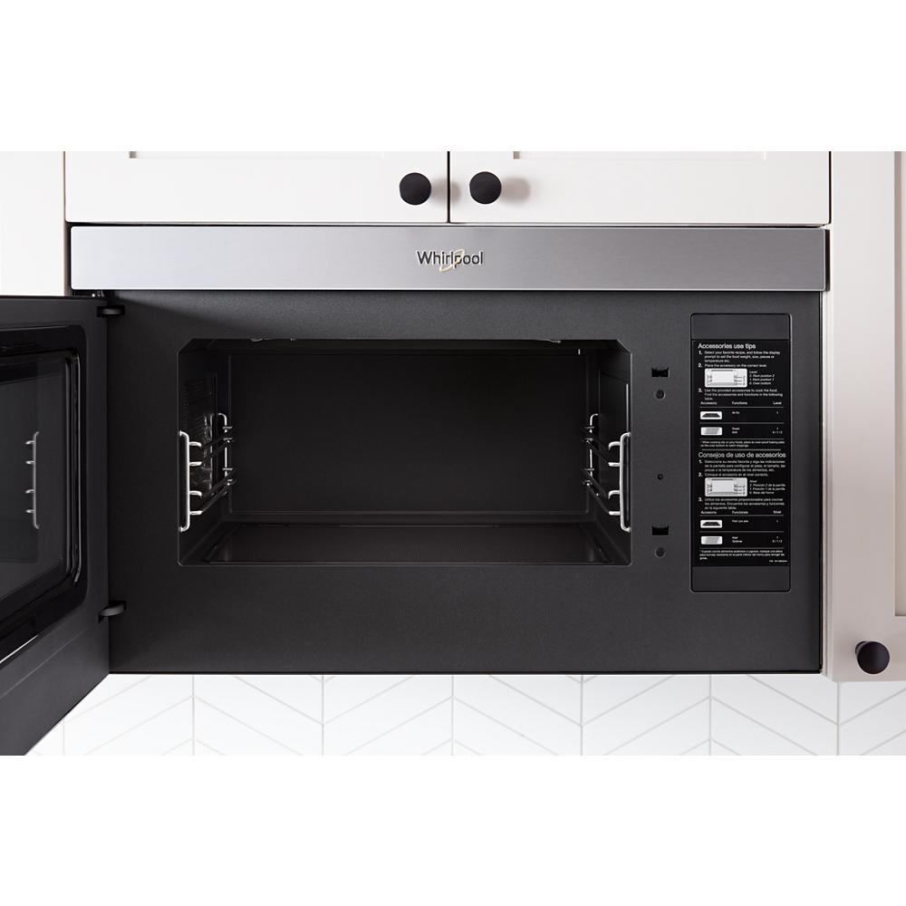 Model: WMMF7530RZ | Whirlpool Air Fry Over-the-Range Oven with Advanced Sensing Technology