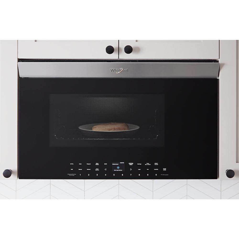 Model: WMMF7530RZ | Whirlpool Air Fry Over-the-Range Oven with Advanced Sensing Technology