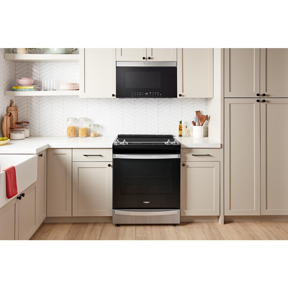 Model: WMMF7530RZ | Whirlpool Air Fry Over-the-Range Oven with Advanced Sensing Technology