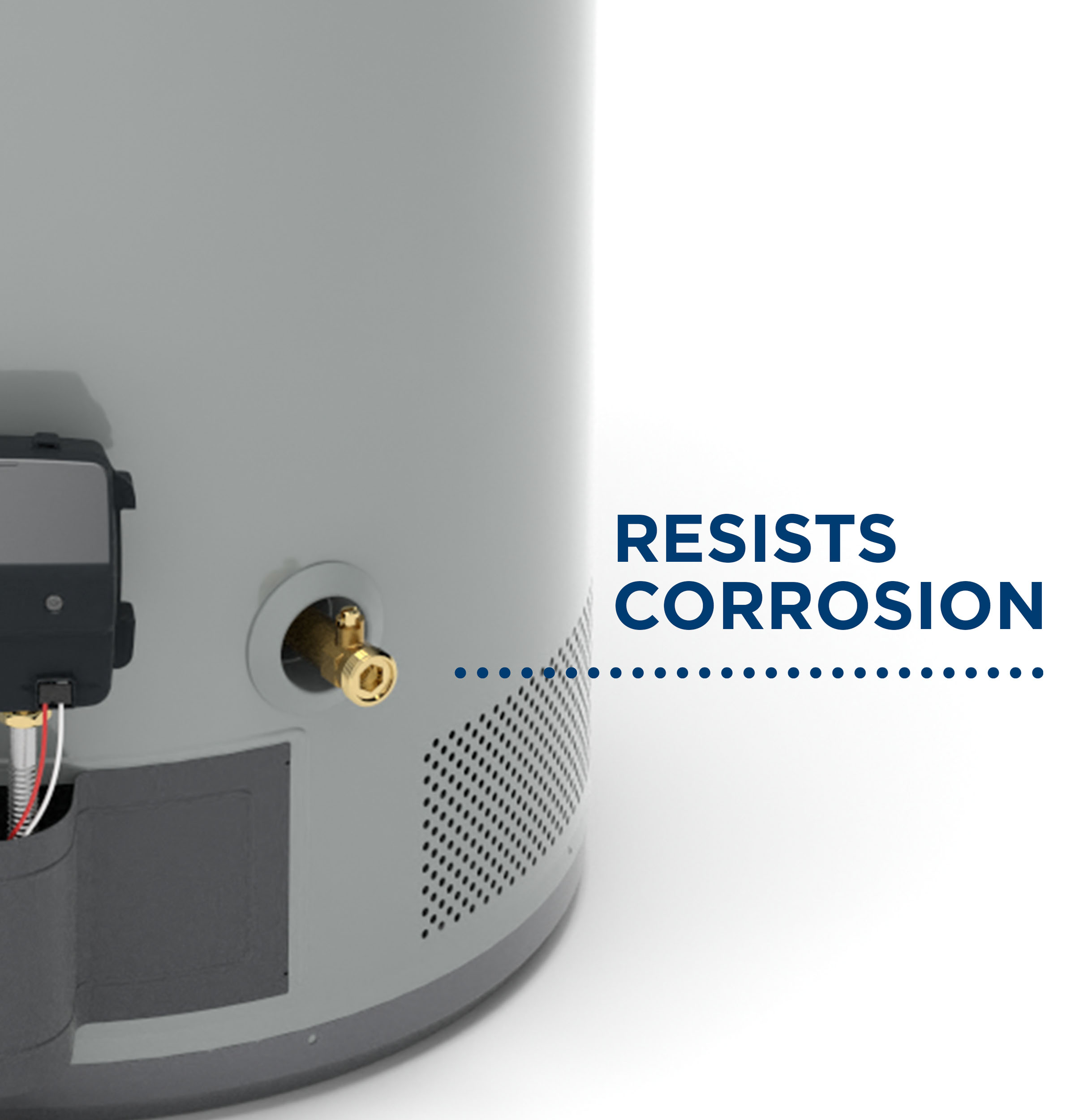 Model: GP40S08BXR | GE GE RealMAX Choice 40-Gallon Short Liquid Propane Atmospheric Water Heater
