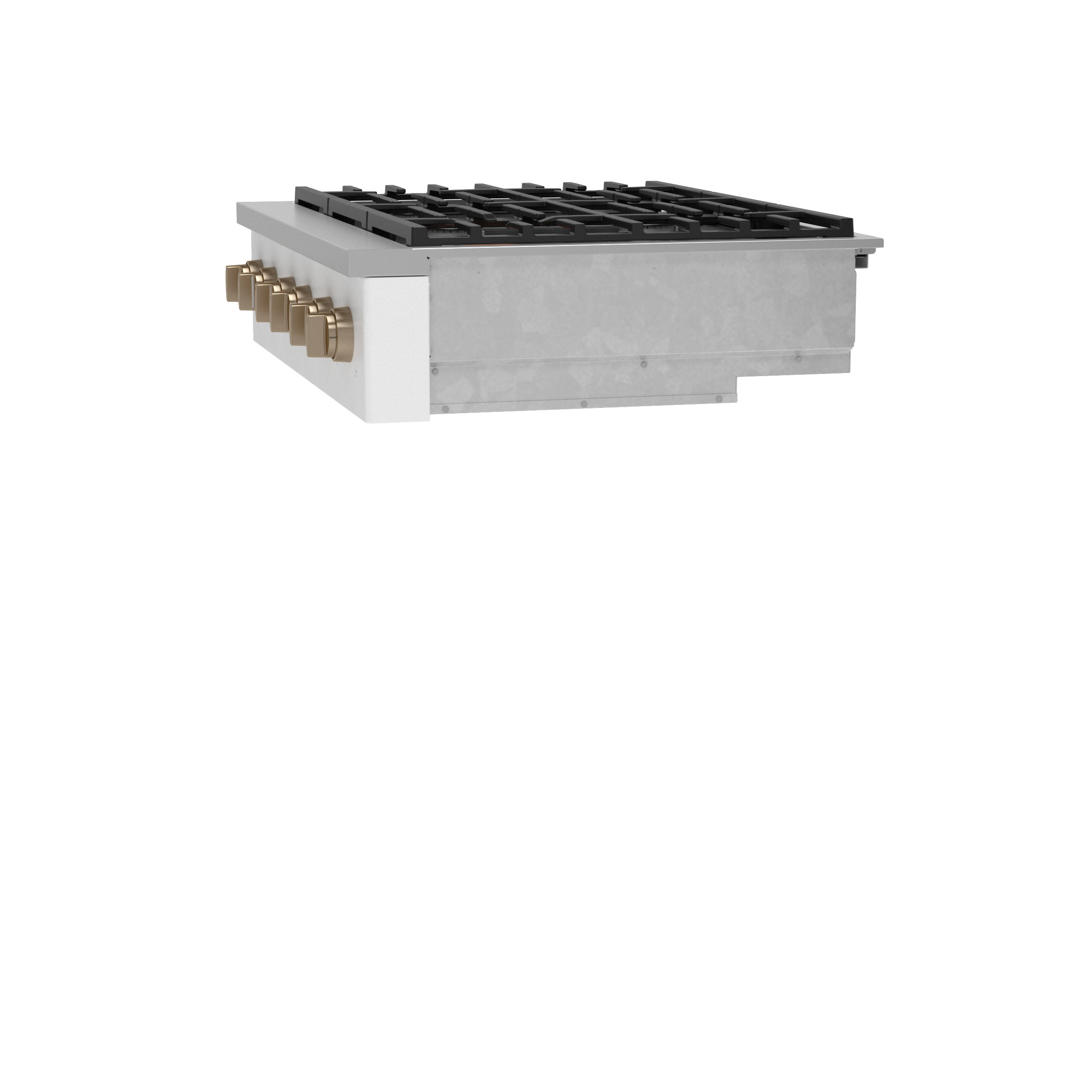 Model: CGU366P4TW2 | Cafe Café™ 36" Commercial-Style Gas Rangetop with 6 Burners (Natural Gas)