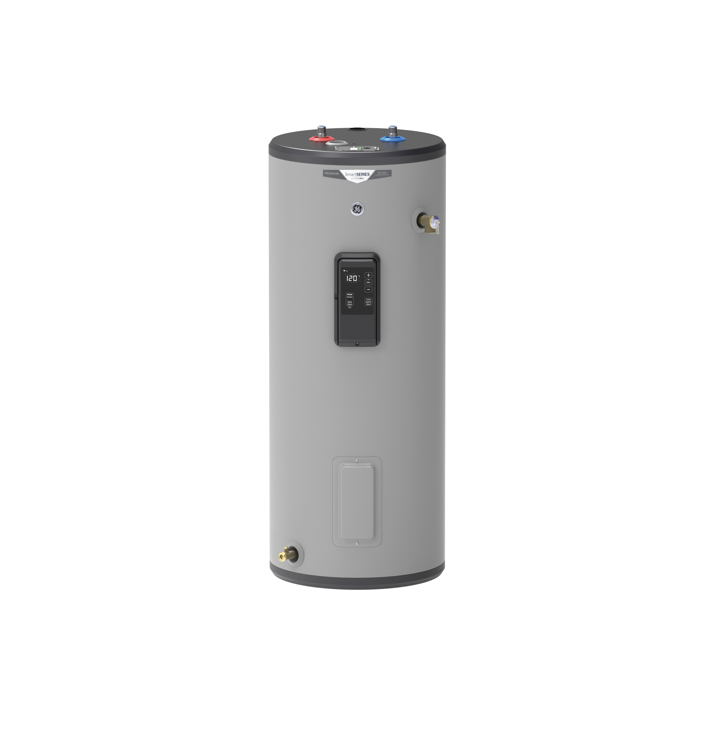 Model: GE30T10BLM | GE GE® Smart 30 Gallon Tall Electric Water Heater