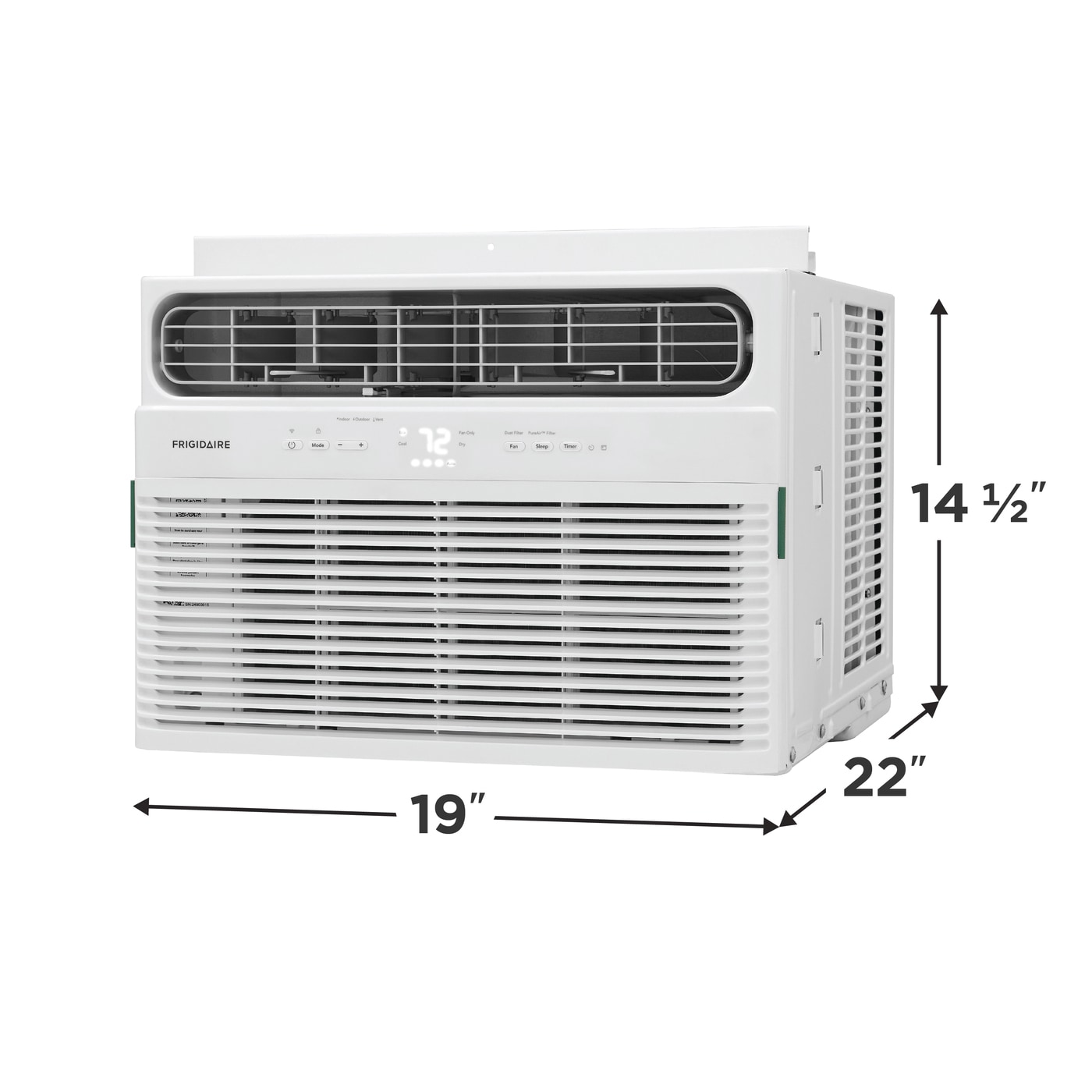 Model: FHWW144TE1 | Frigidaire 14,300 BTU Window Room Air Conditioner with Wi-Fi