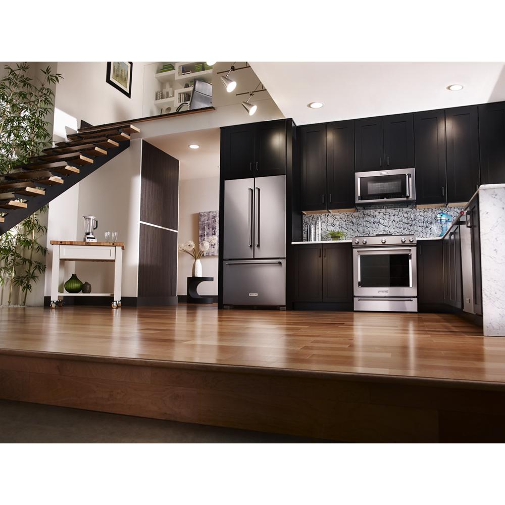 Model: KSDB900ESS - S/D  | KitchenAid 30-Inch 5-Burner Dual Fuel Convection Slide-In Range with Baking Drawer
