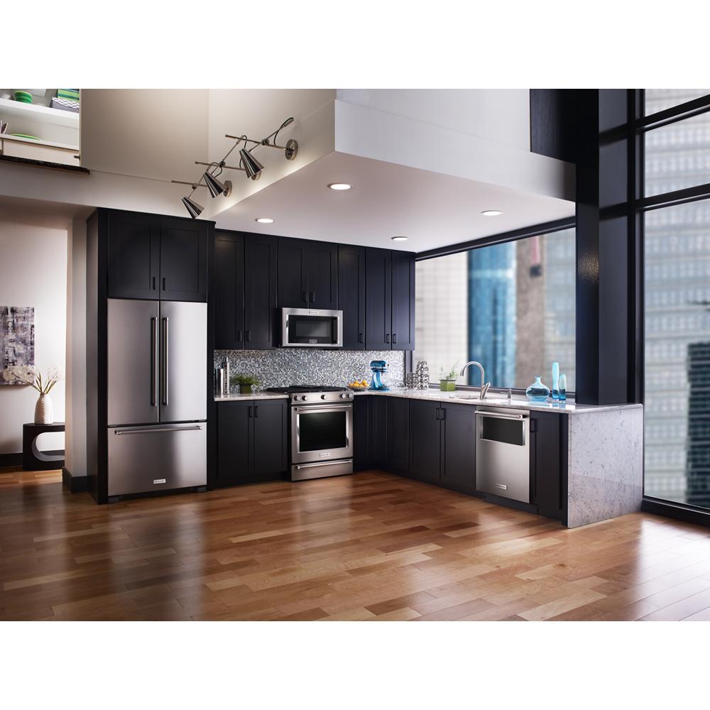 Model: KSDB900ESS - S/D  | KitchenAid 30-Inch 5-Burner Dual Fuel Convection Slide-In Range with Baking Drawer
