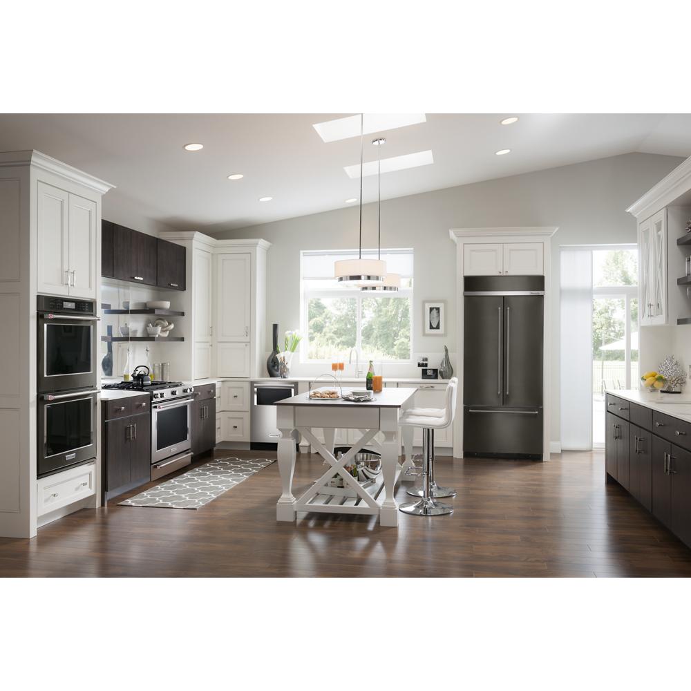 Model: KSDB900ESS - S/D  | KitchenAid 30-Inch 5-Burner Dual Fuel Convection Slide-In Range with Baking Drawer