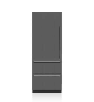 Model: DET3050RID/R | Sub-Zero 30" Designer Over-and-Under Refrigerator with Internal Dispenser - Panel Ready