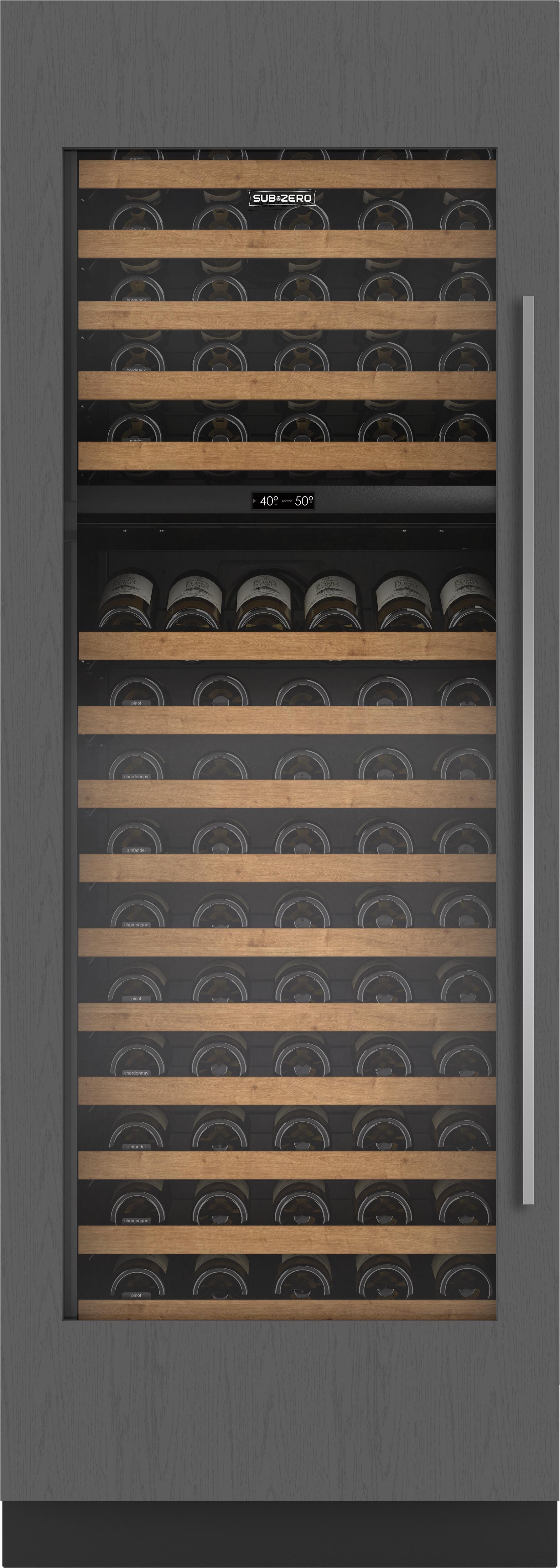 Model: DEC3050WA/R | Sub-Zero 30" Designer Wine Storage - Panel Ready
