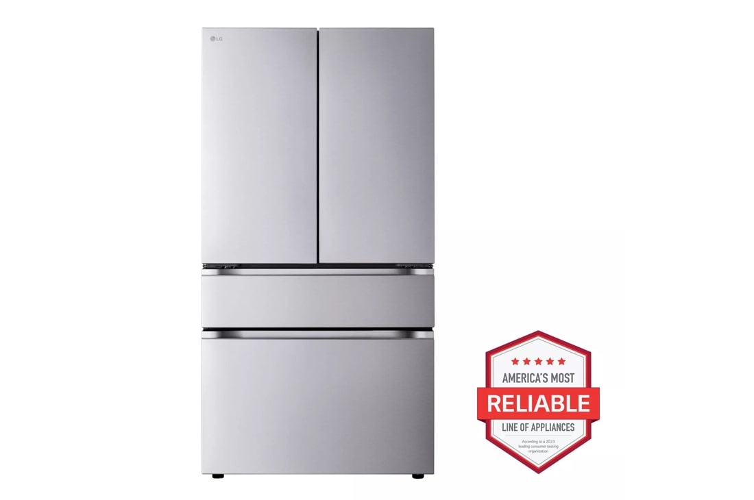 LG 30 cu. ft. Smart Standard-Depth MAX 4-Door French Door Refrigerator with Full-Convert Drawer