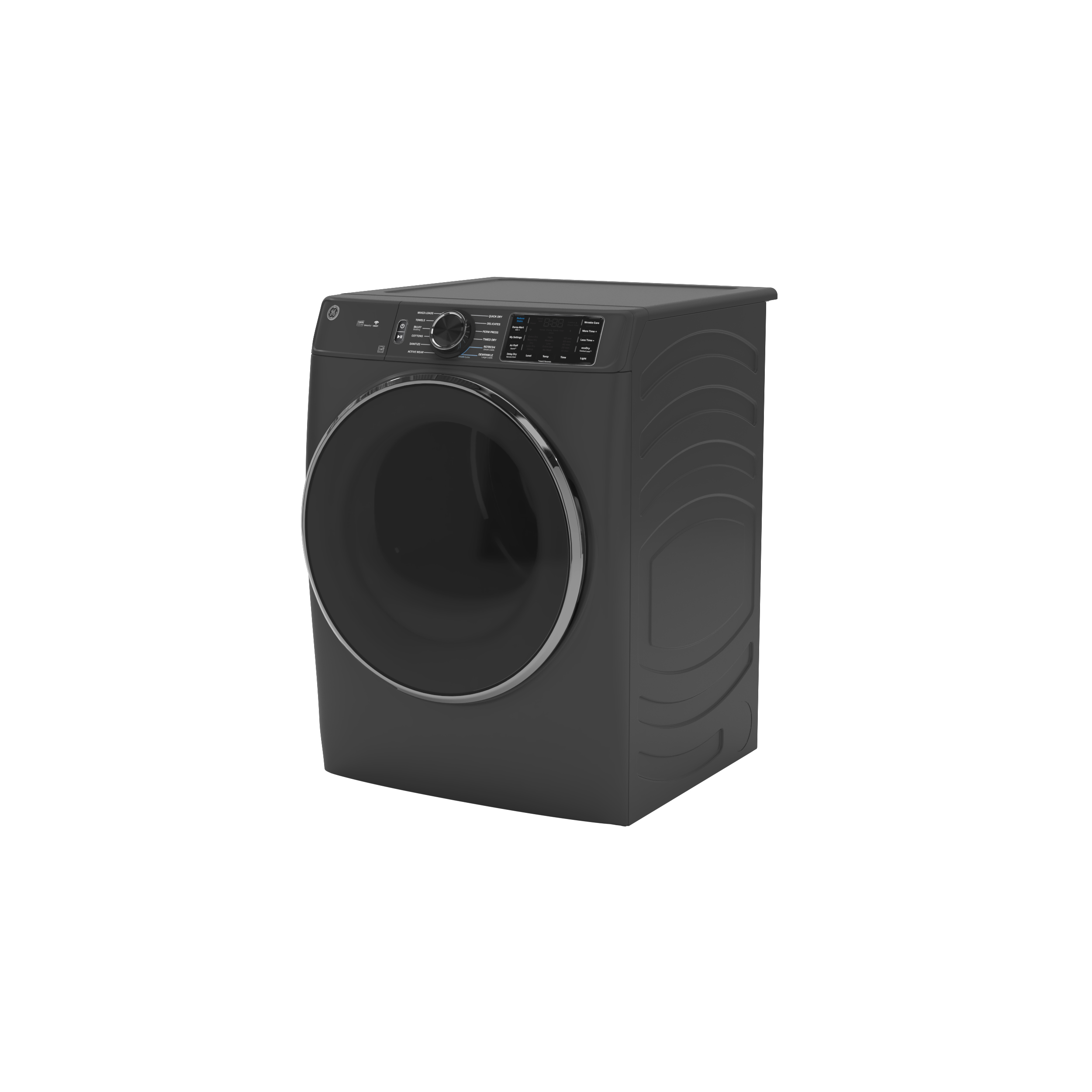 Model: GFD65GSPVDS | GE GE® ENERGY STAR® 7.8 cu. ft. Capacity Smart Front Load Gas Dryer with Steam and Sanitize Cycle