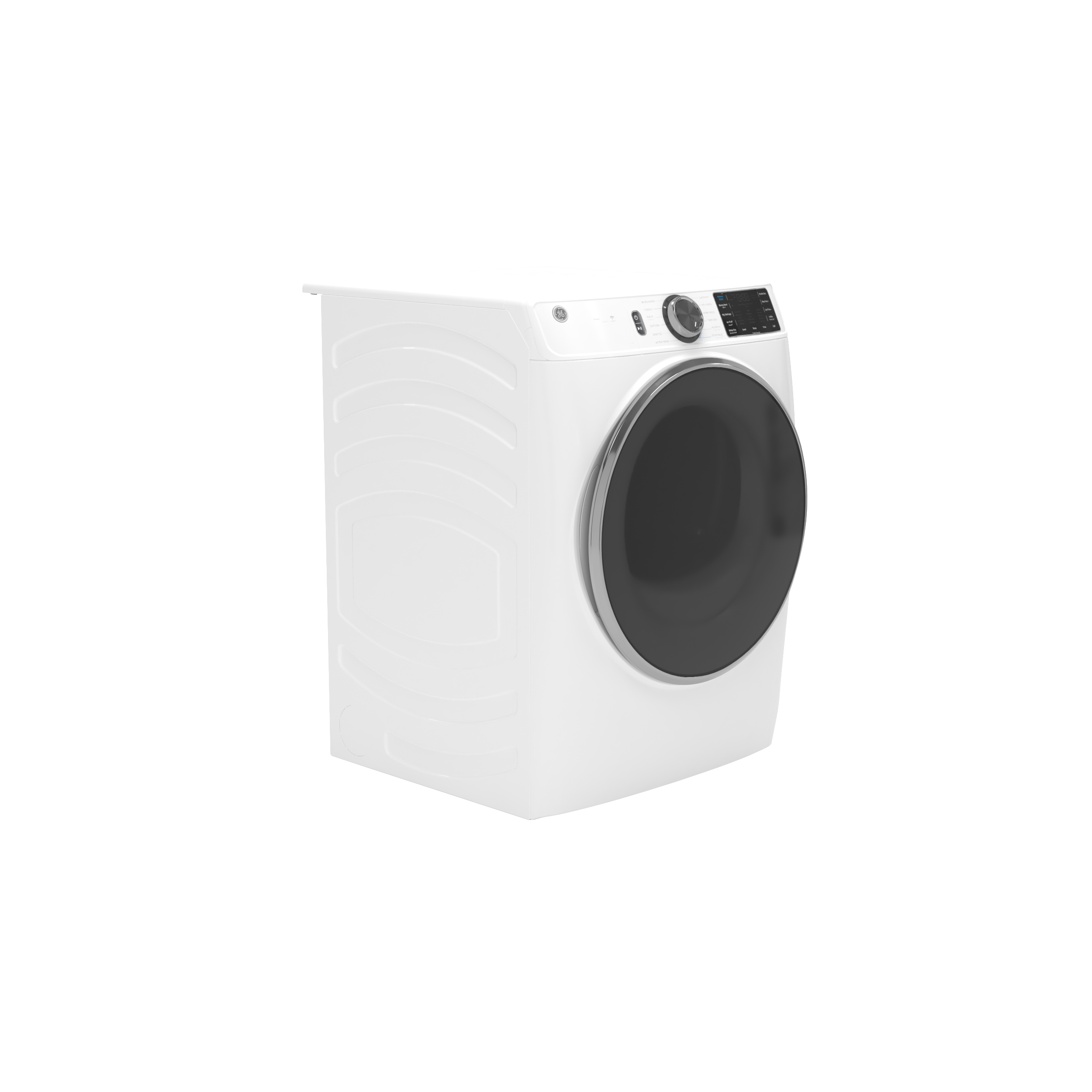 Model: GFD65ESSVWW | GE GE® ENERGY STAR® 7.8 cu. ft. Capacity Smart Front Load Electric Dryer with Steam and Sanitize Cycle