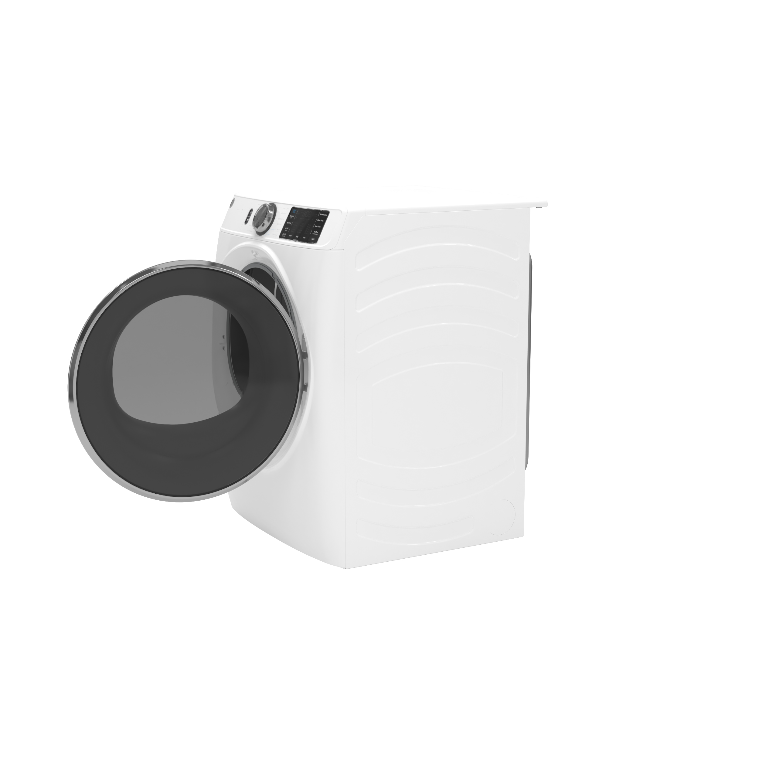 Model: GFD65ESSVWW | GE GE® ENERGY STAR® 7.8 cu. ft. Capacity Smart Front Load Electric Dryer with Steam and Sanitize Cycle