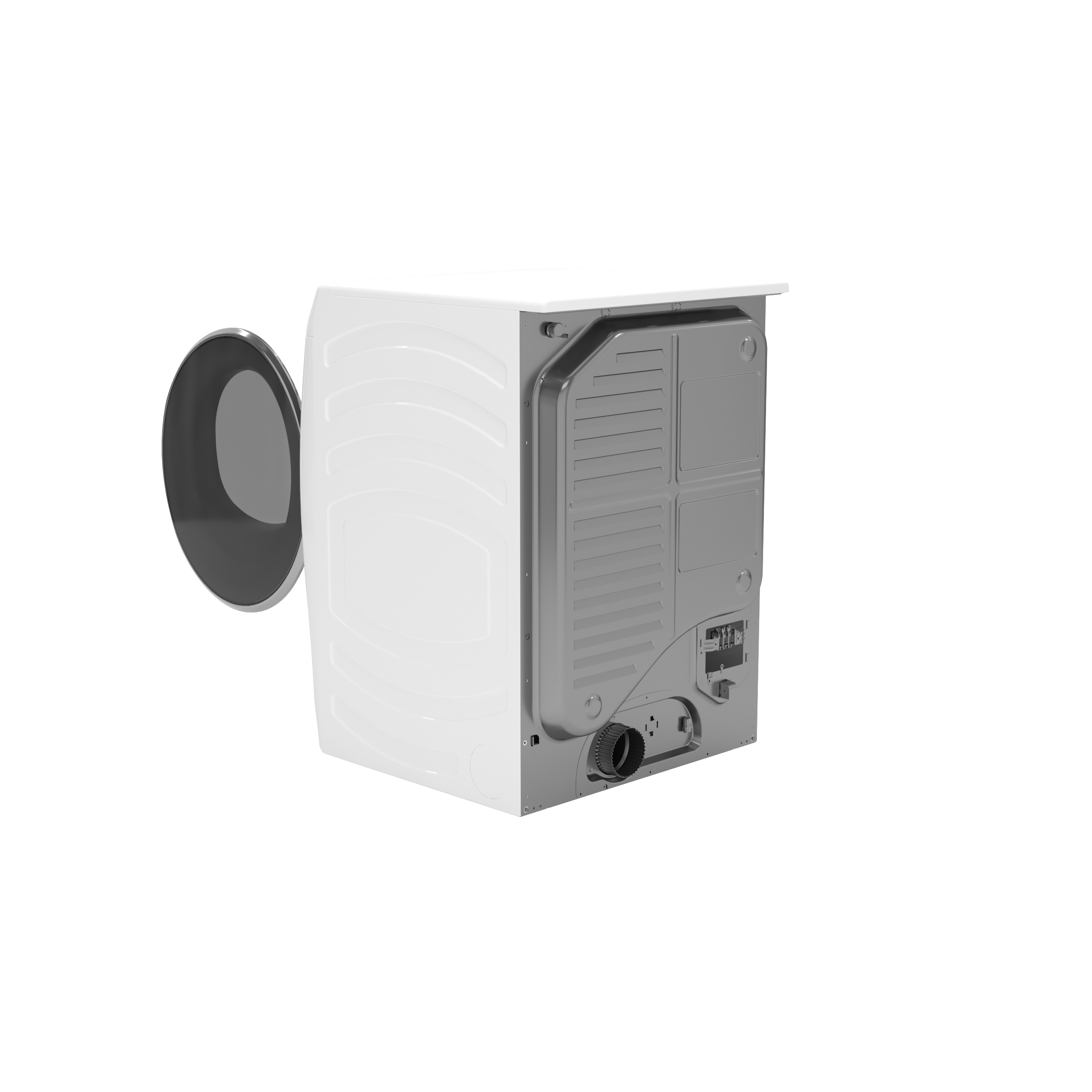 Model: GFD65ESSVWW | GE GE® ENERGY STAR® 7.8 cu. ft. Capacity Smart Front Load Electric Dryer with Steam and Sanitize Cycle