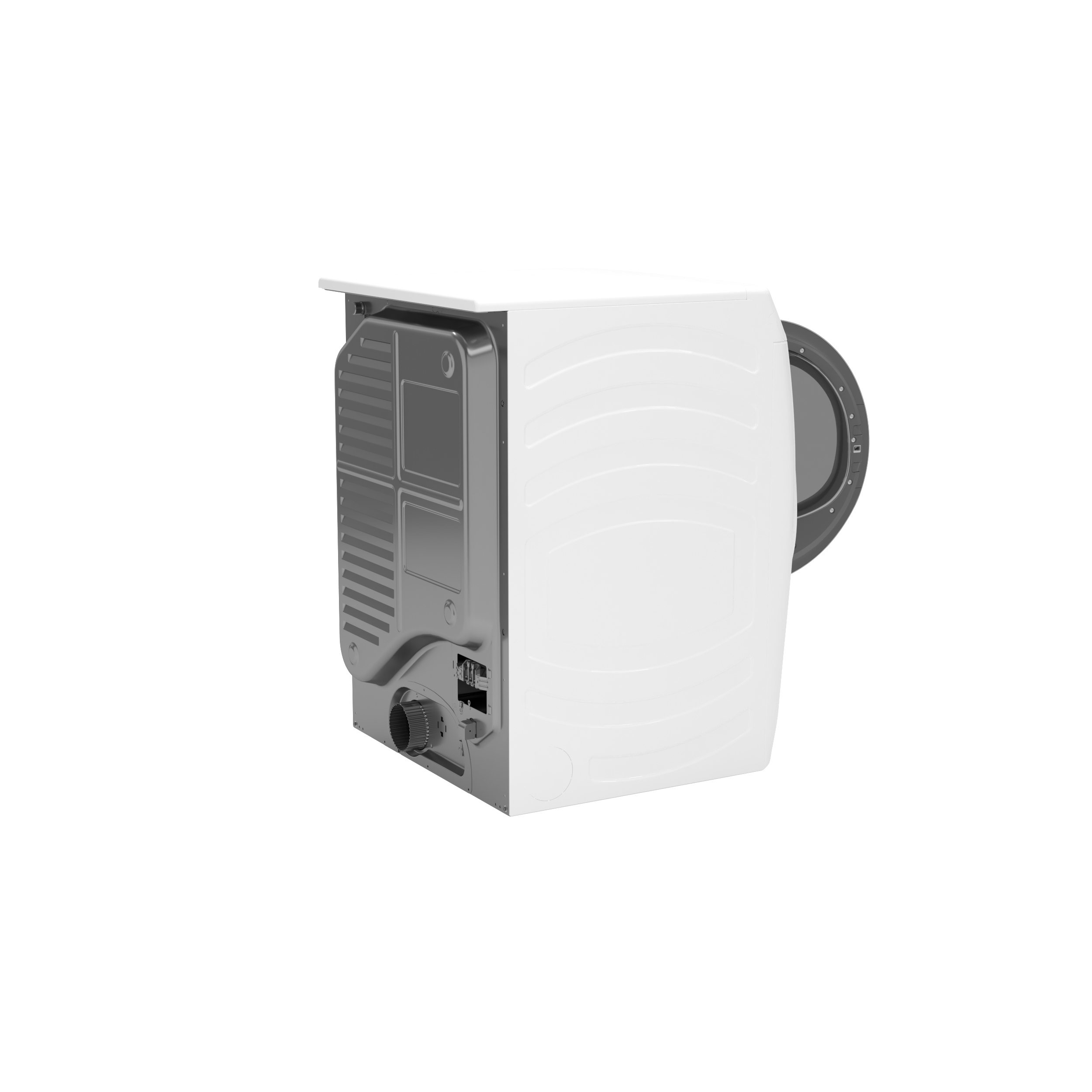 Model: GFD65ESSVWW | GE GE® ENERGY STAR® 7.8 cu. ft. Capacity Smart Front Load Electric Dryer with Steam and Sanitize Cycle