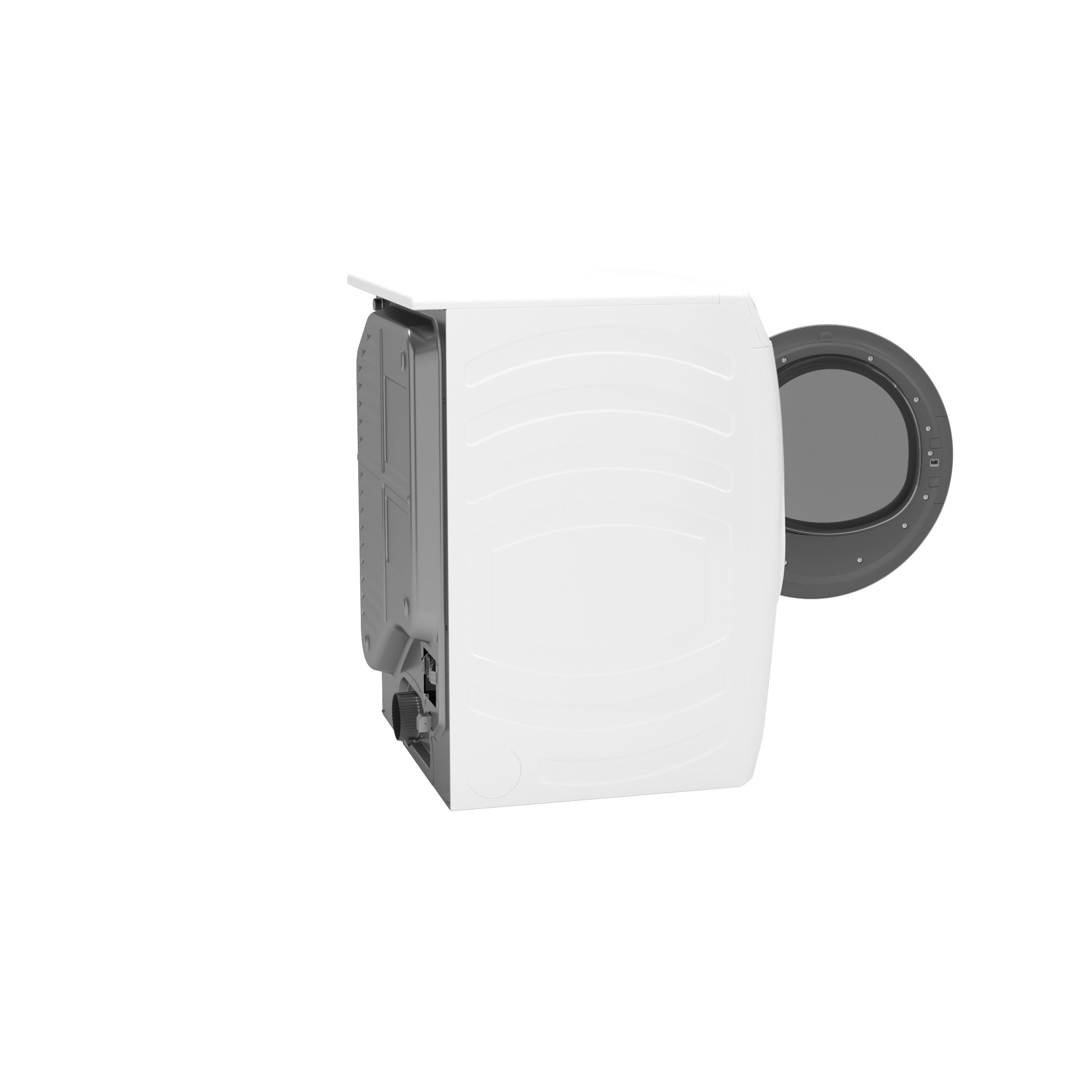Model: GFD65ESSVWW | GE GE® ENERGY STAR® 7.8 cu. ft. Capacity Smart Front Load Electric Dryer with Steam and Sanitize Cycle