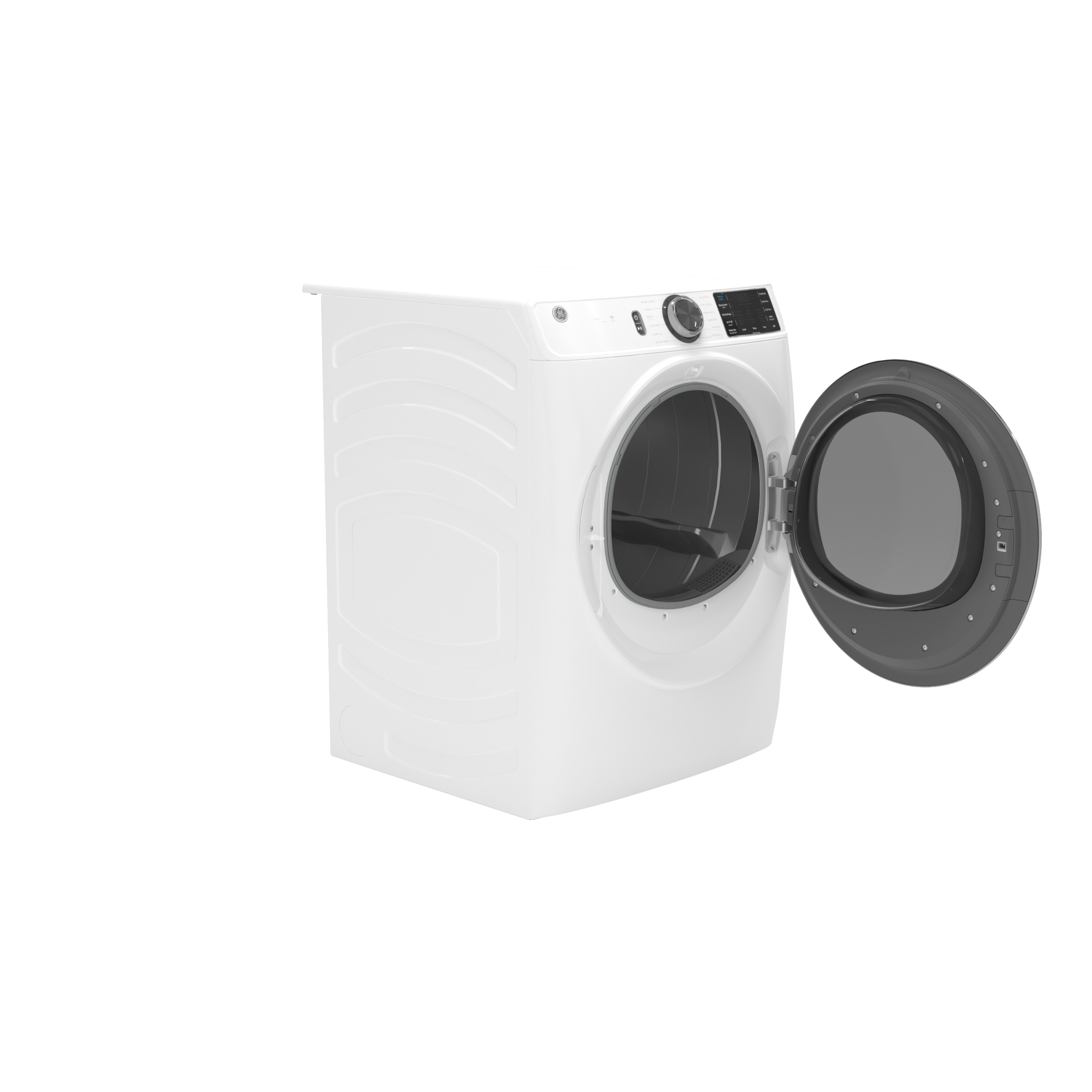 Model: GFD65ESSVWW | GE GE® ENERGY STAR® 7.8 cu. ft. Capacity Smart Front Load Electric Dryer with Steam and Sanitize Cycle