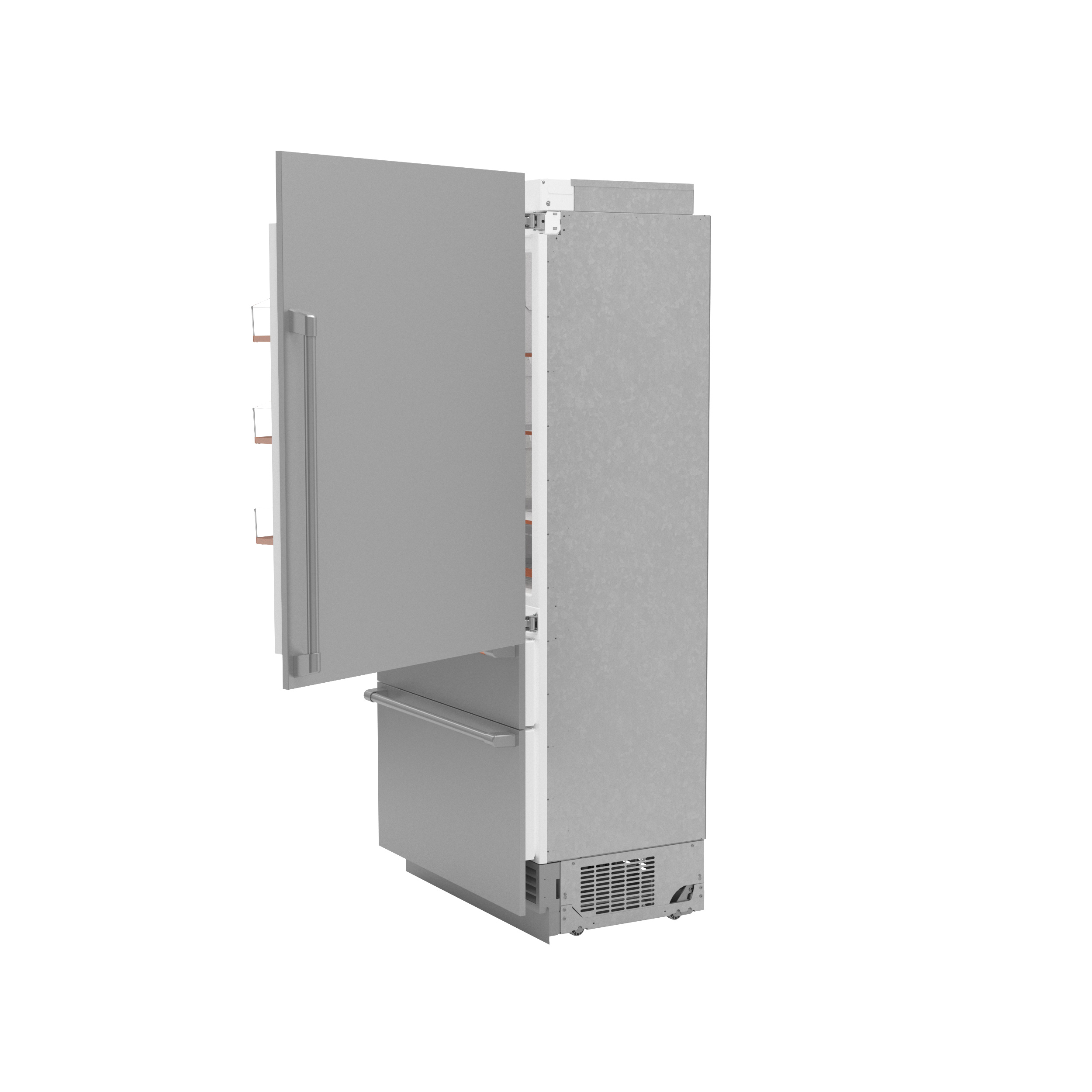 Model: CIC36RP2VS1 | Cafe Café™ 36" Integrated Bottom-Freezer Refrigerator