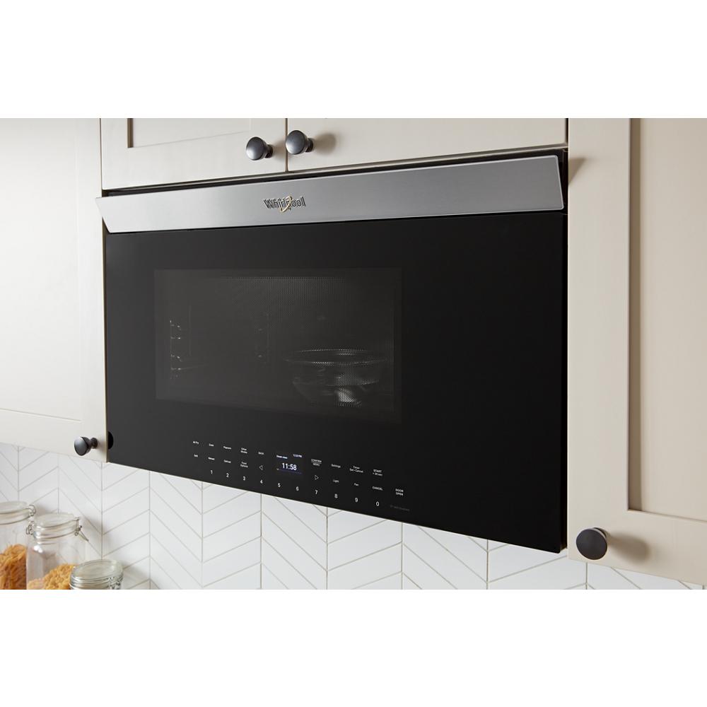 Model: WMMF7530RZ | Whirlpool Air Fry Over-the-Range Oven with Advanced Sensing Technology