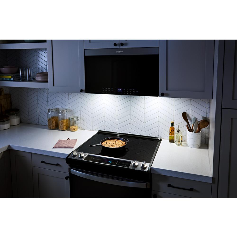 Model: WMMF7530RZ | Whirlpool Air Fry Over-the-Range Oven with Advanced Sensing Technology