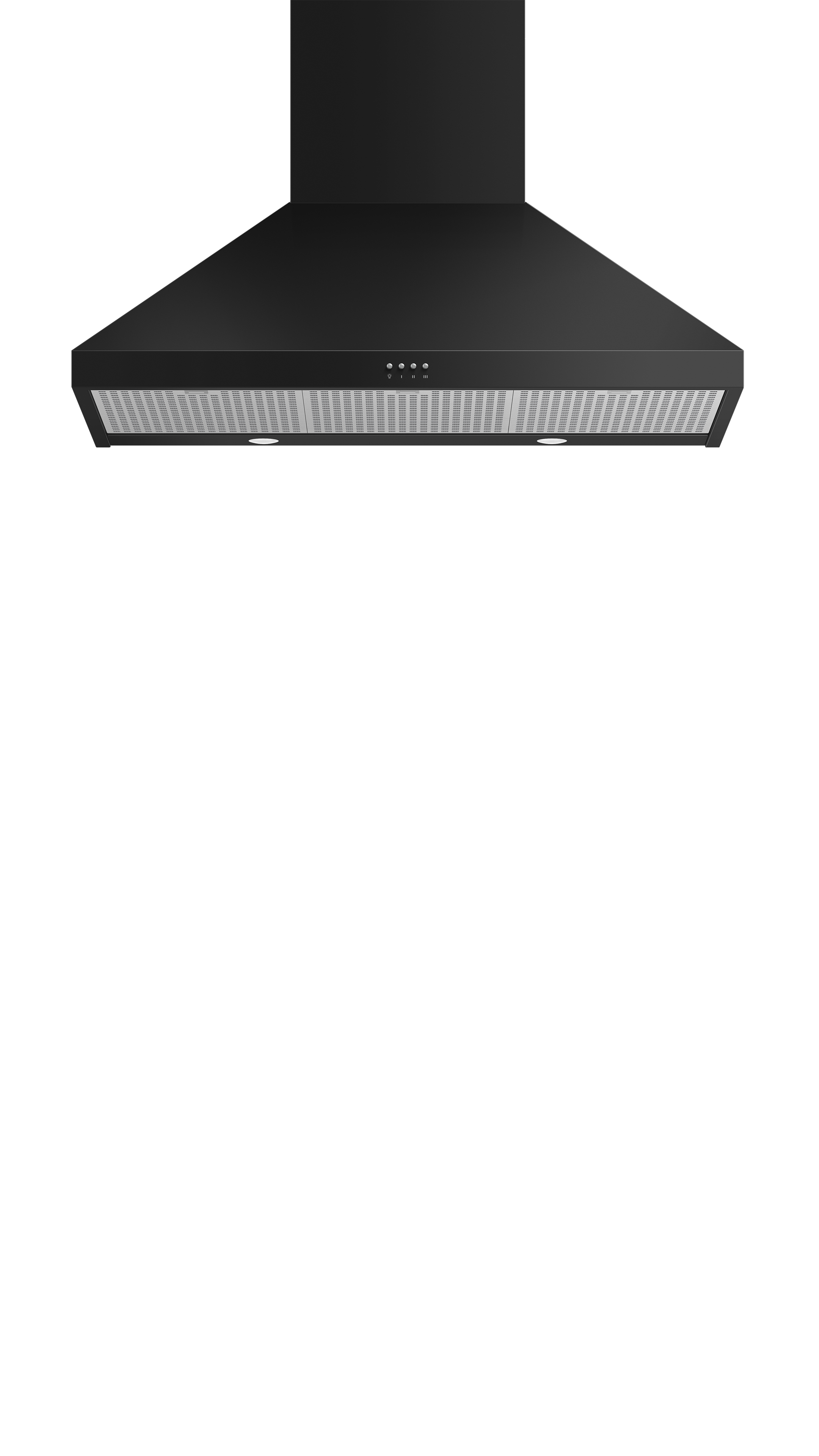 Fisher and Paykel Wall Range Hood, 36", Pyramid Chimney
