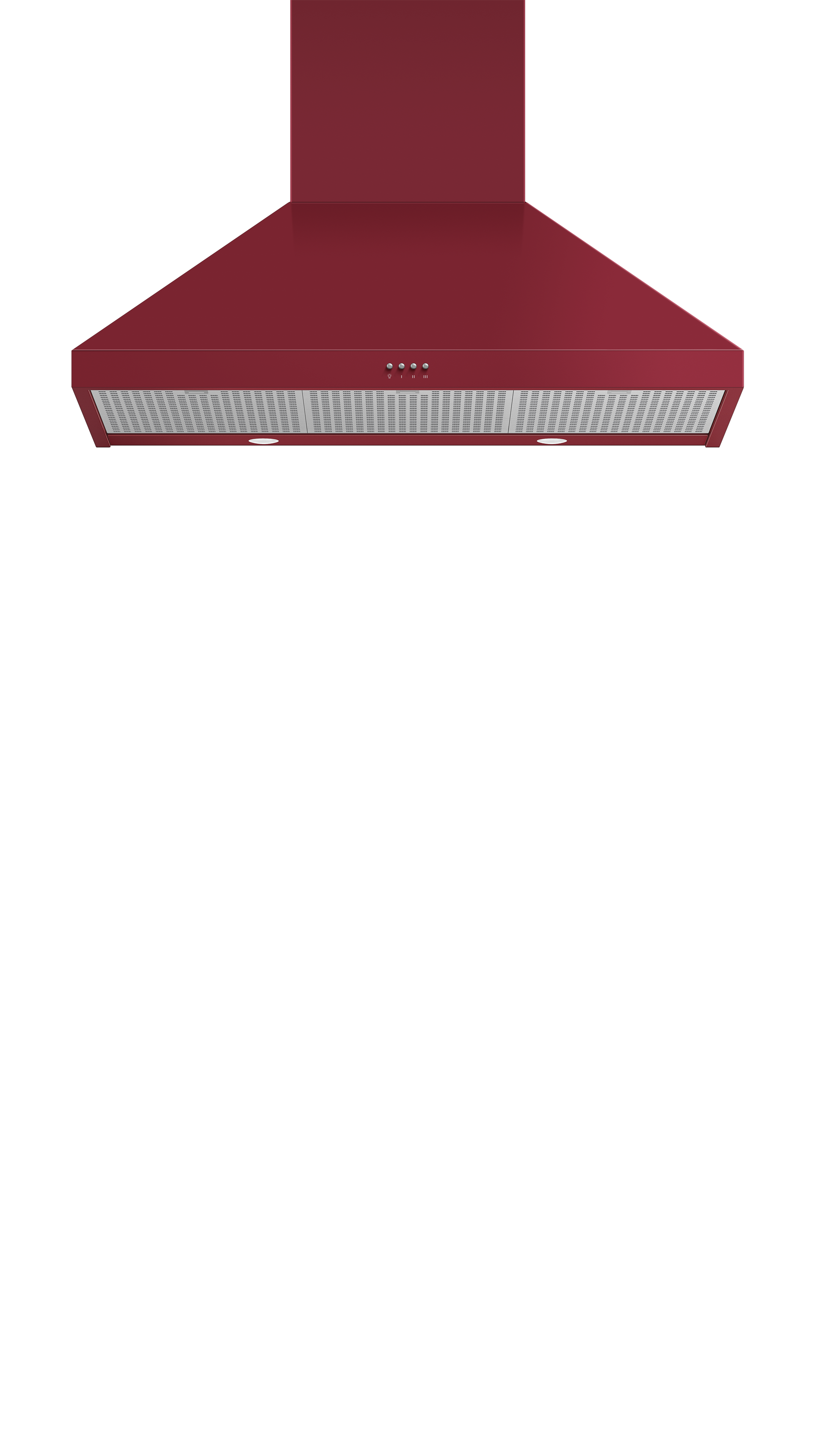 Fisher and Paykel Wall Range Hood, 36", Pyramid Chimney