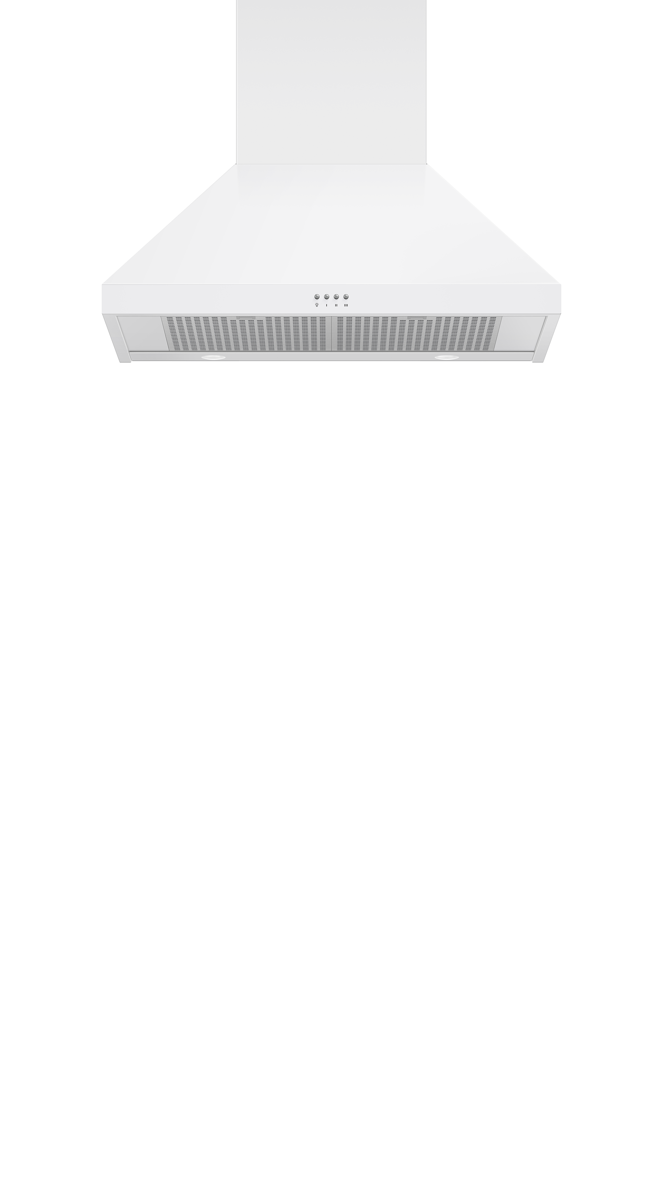 Fisher and Paykel Wall Range Hood, 30", Pyramid Chimney