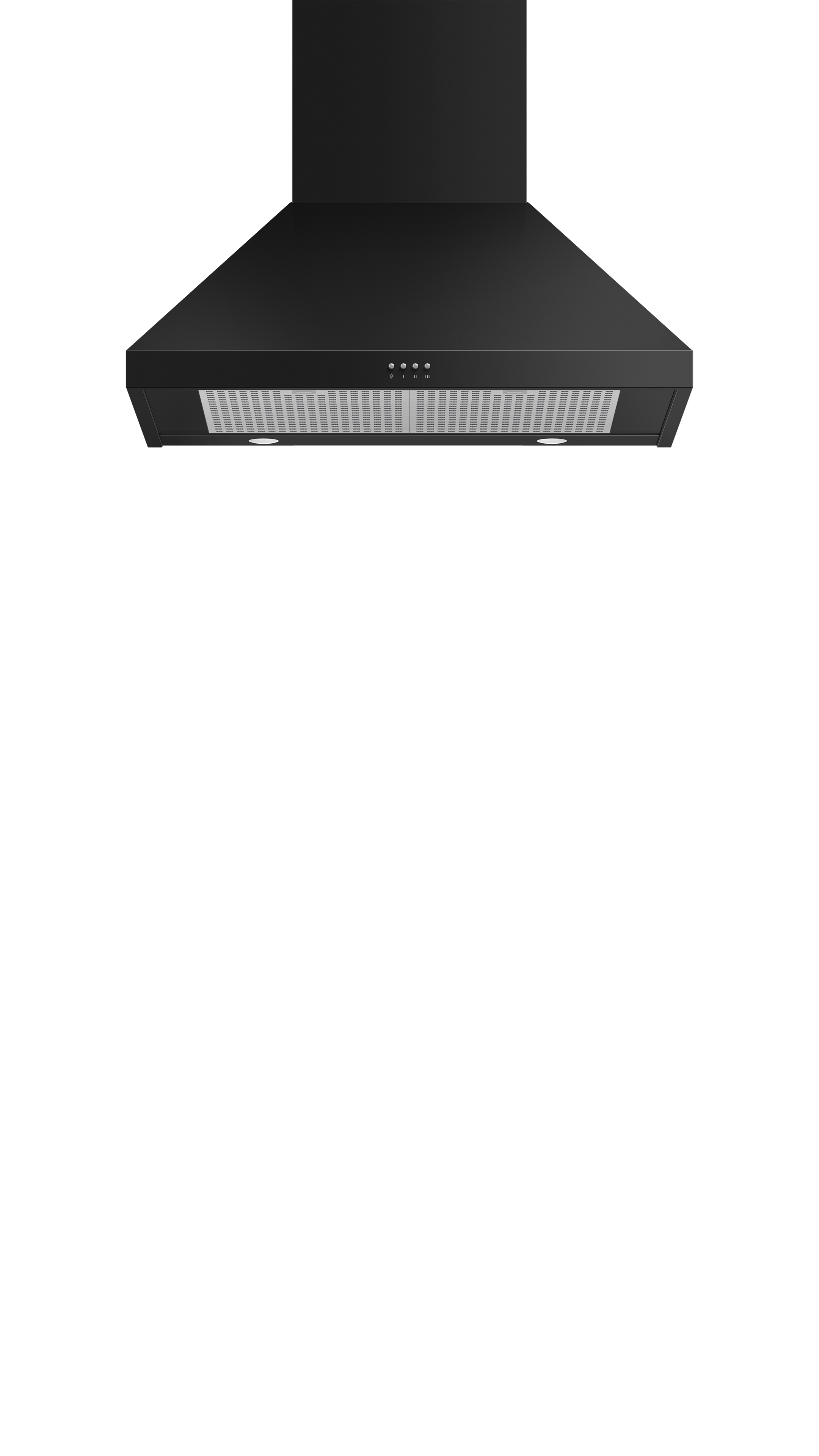 Fisher and Paykel Wall Range Hood, 30", Pyramid Chimney