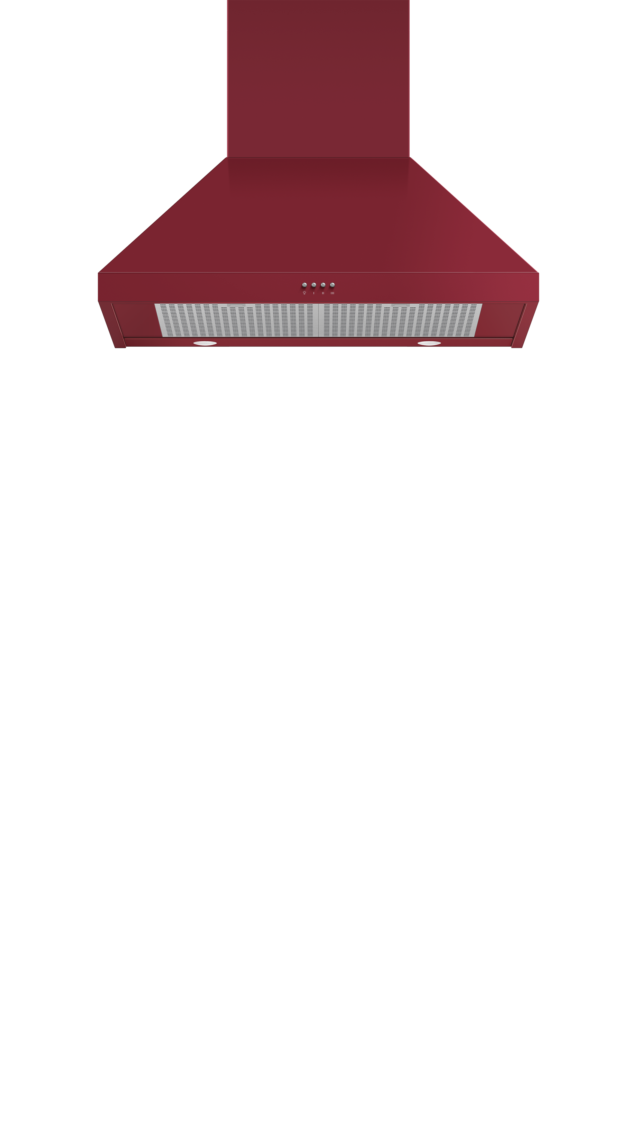 Fisher and Paykel Wall Range Hood, 30", Pyramid Chimney
