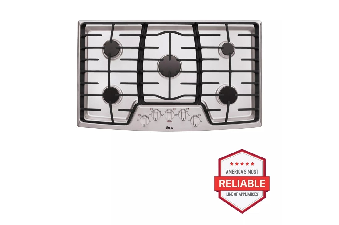 LG 36 Gas Cooktop with SuperBoil