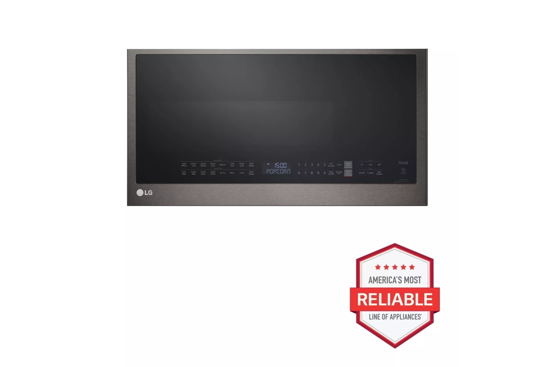 LG 1.7 cu. ft. Smart Over-the-Range Convection Microwave with Air Fry