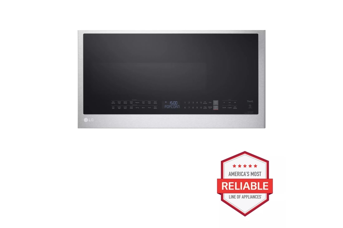LG 1.7 cu. ft. Smart Over-the-Range Convection Microwave with Air Fry