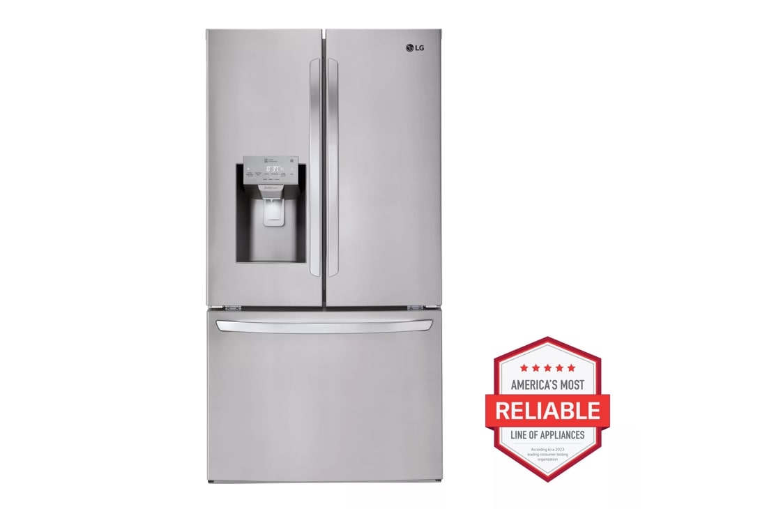 LG 22 cu. ft. Smart wi-fi Enabled French Door Counter-Depth Refrigerator
