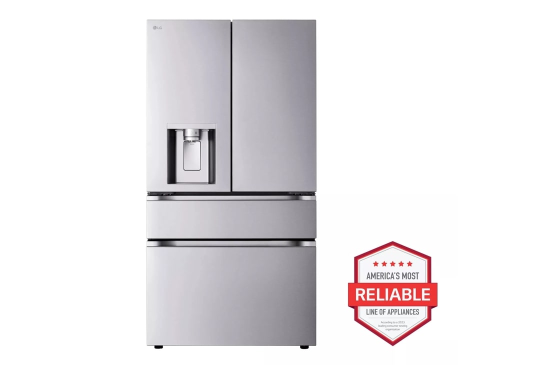 LG 29 cu. ft. Smart Standard-Depth MAX 4-Door French Door Refrigerator with Full-Convert Drawer