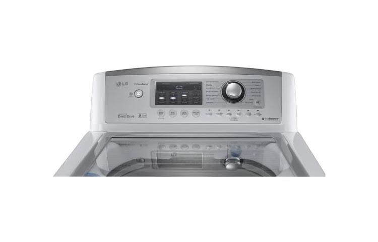 Model: WT5170HW | LG 4.7 cu. ft. Ultra Large Capacity High Efficiency Top Load Washer with WaveForce